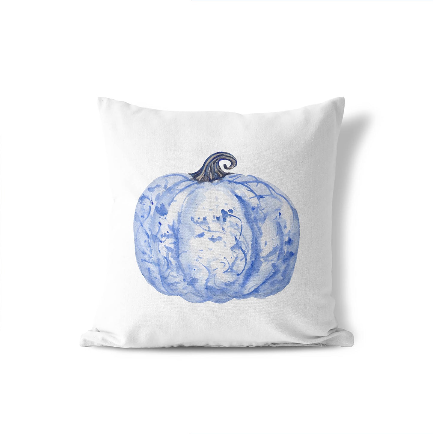 Blue Toile Decorative Seasonal Throw Pillow