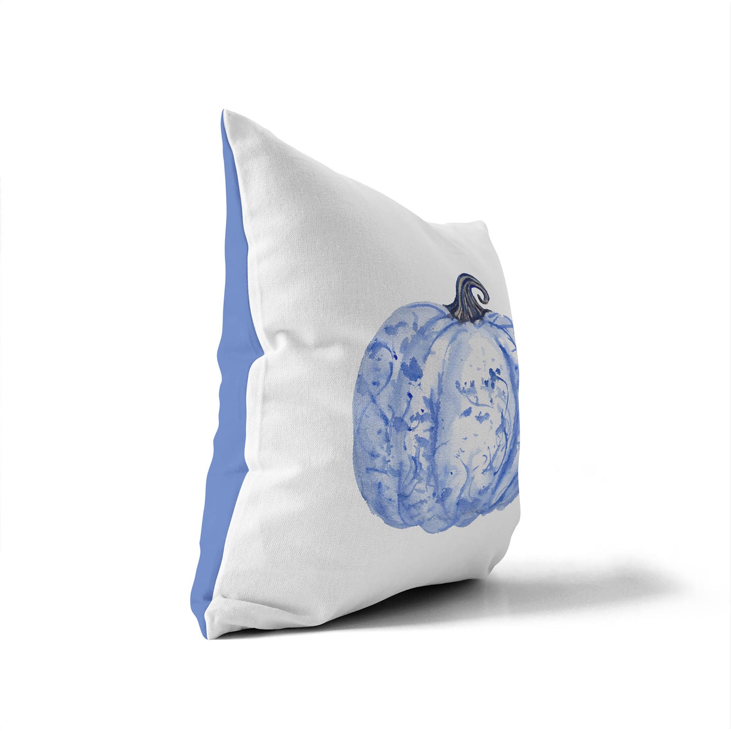Blue Toile Decorative Seasonal Throw Pillow