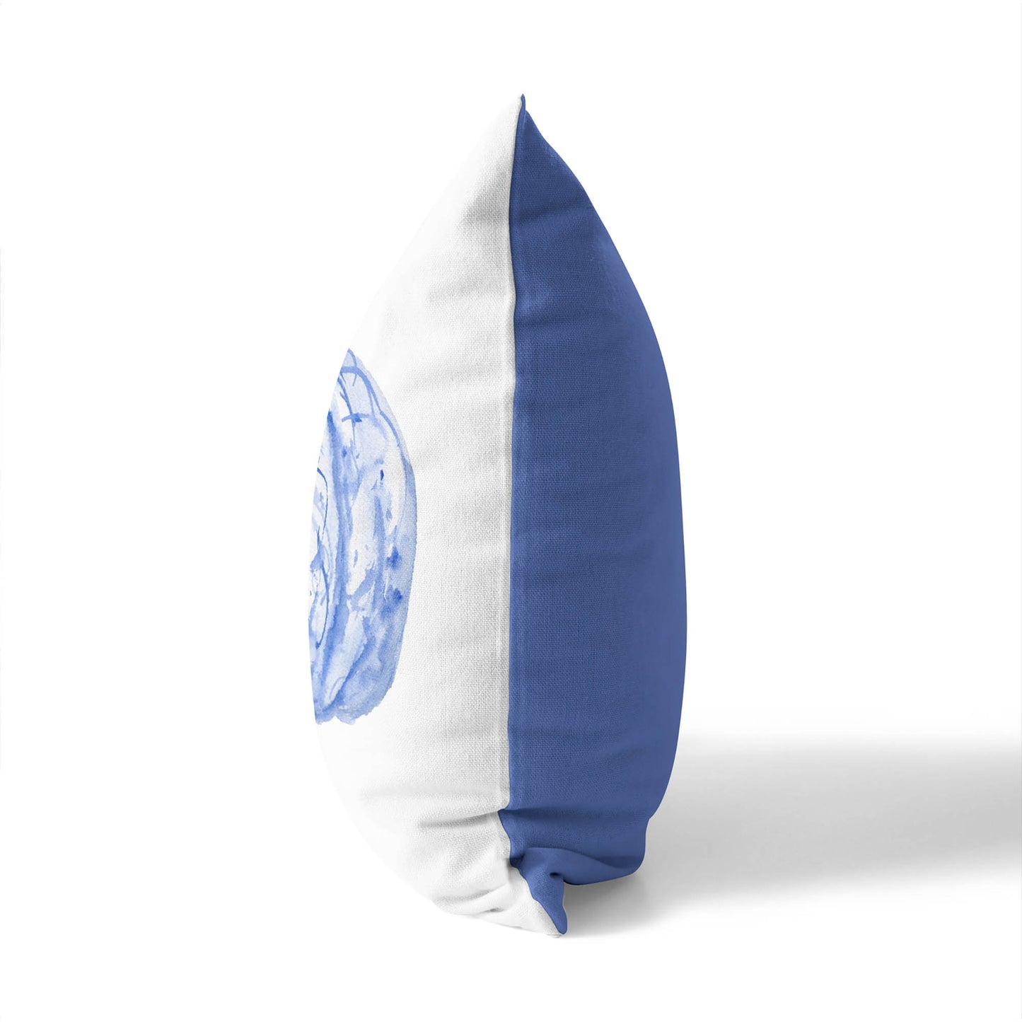 Blue Toile Decorative Seasonal Throw Pillow