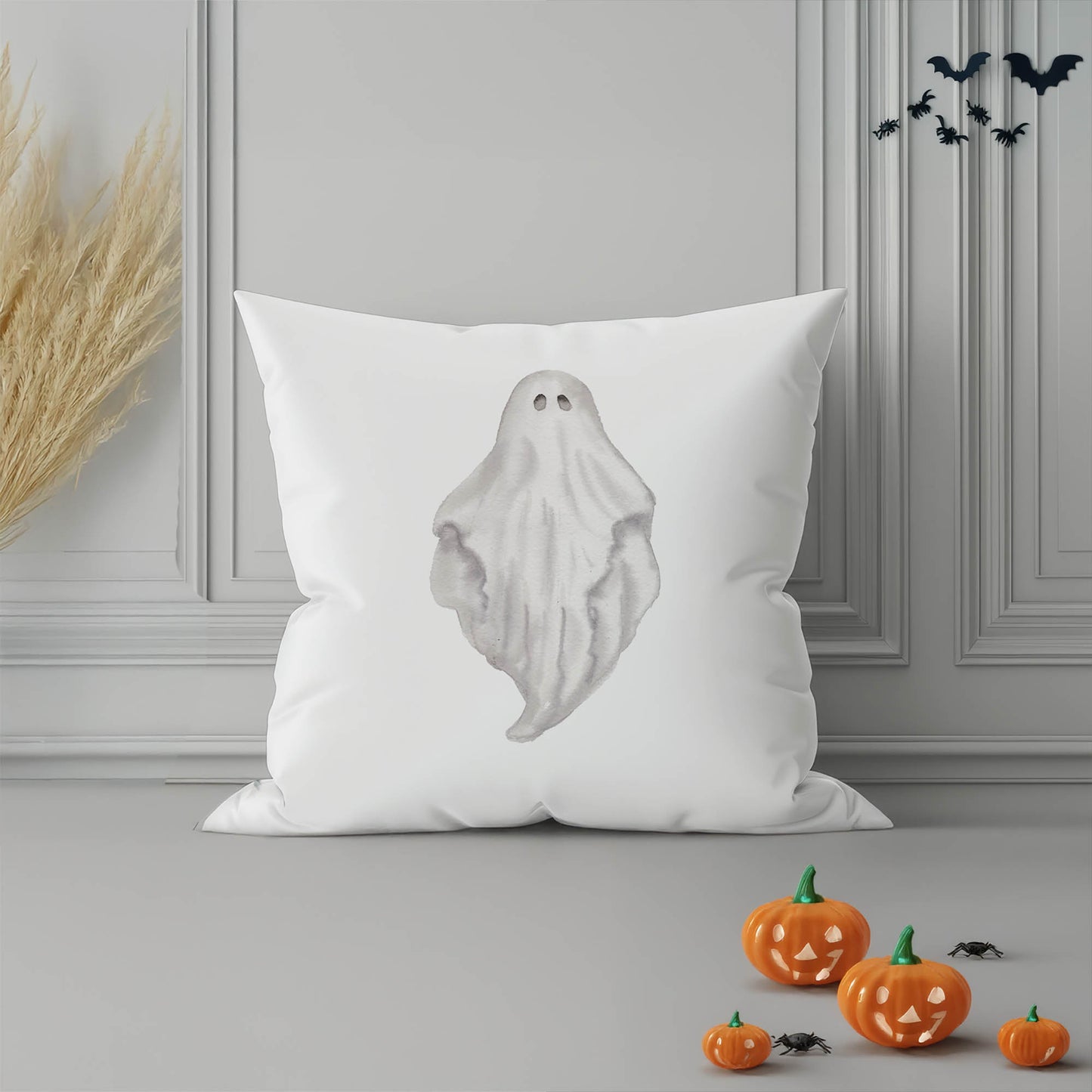 Ghostlier Decorative Seasonal Throw Pillow