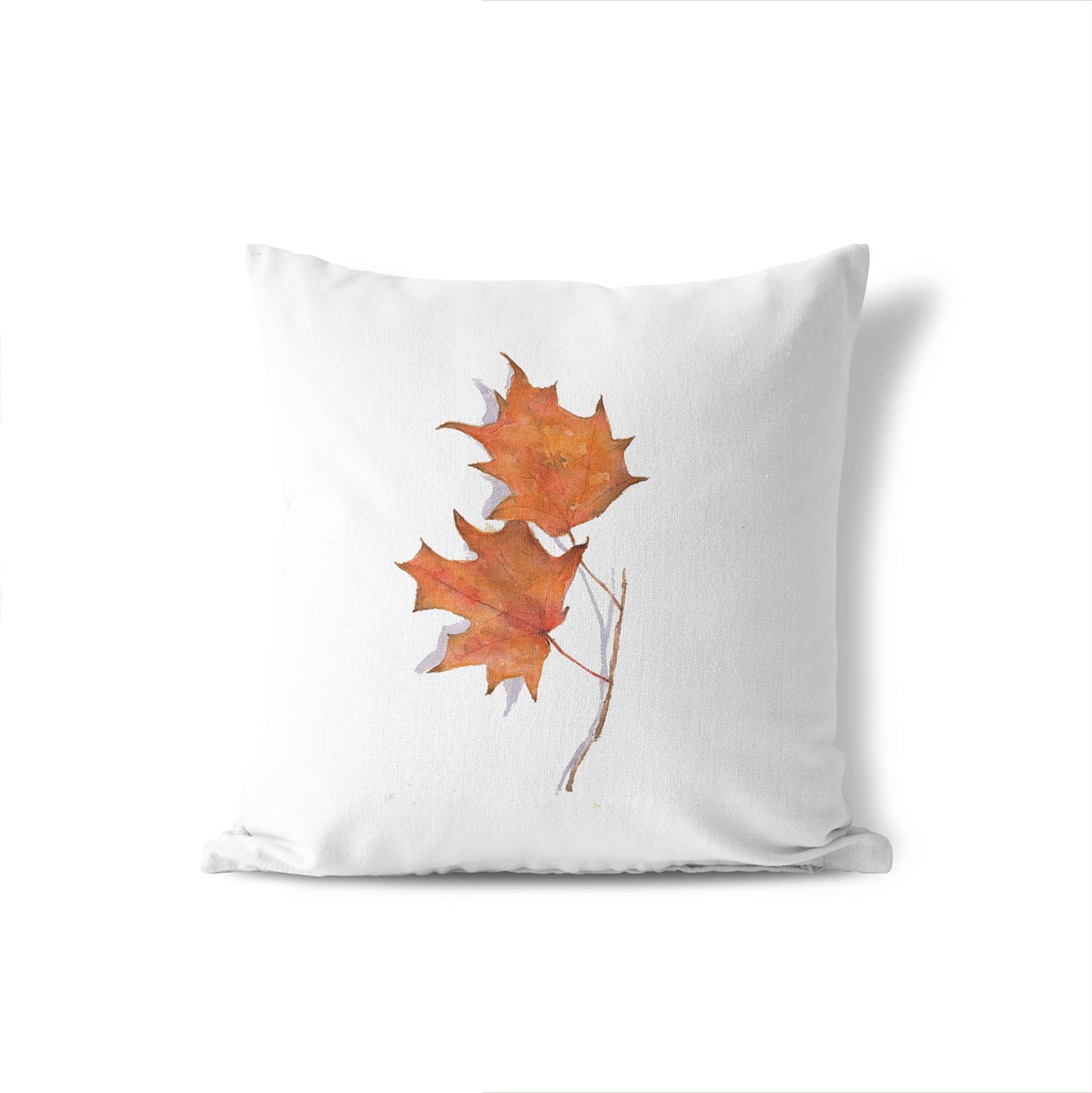 Maple Drift Decorative Seasonal Throw Pillow