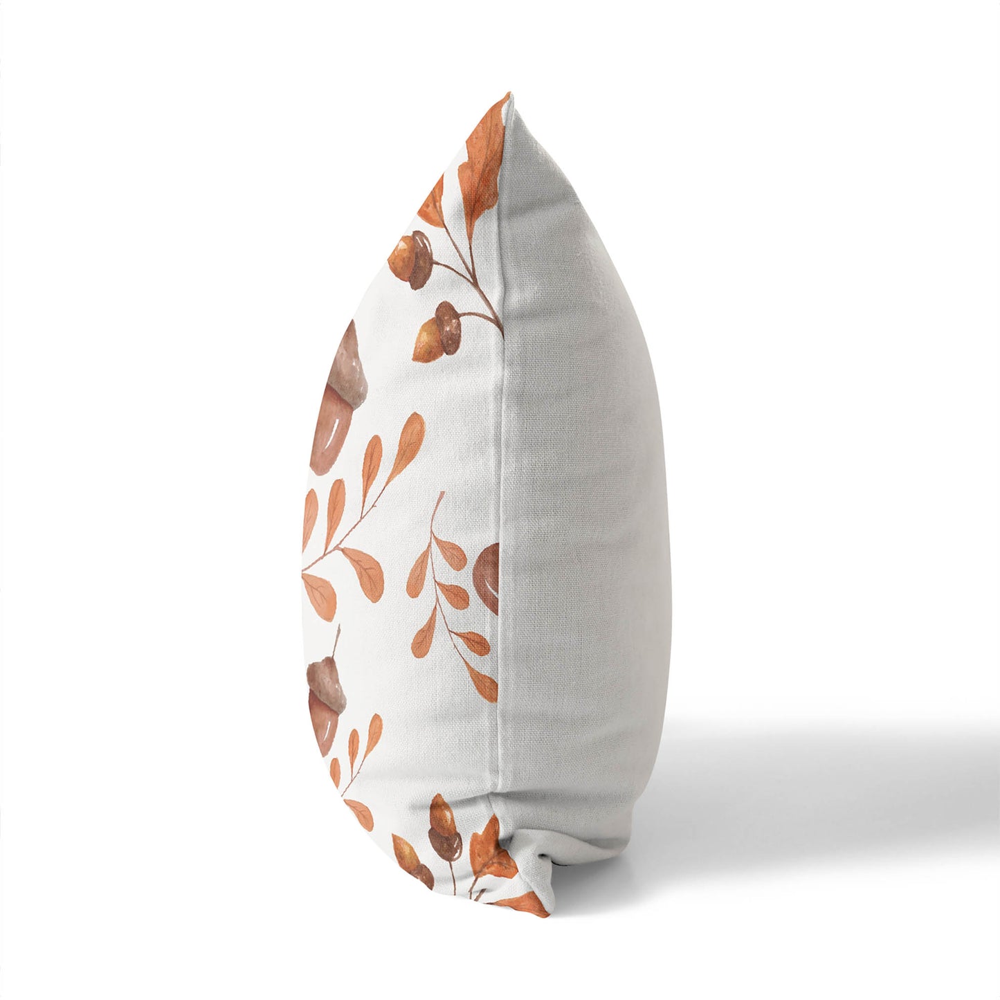 Acorn Flurry Decorative Seasonal Throw Pillow