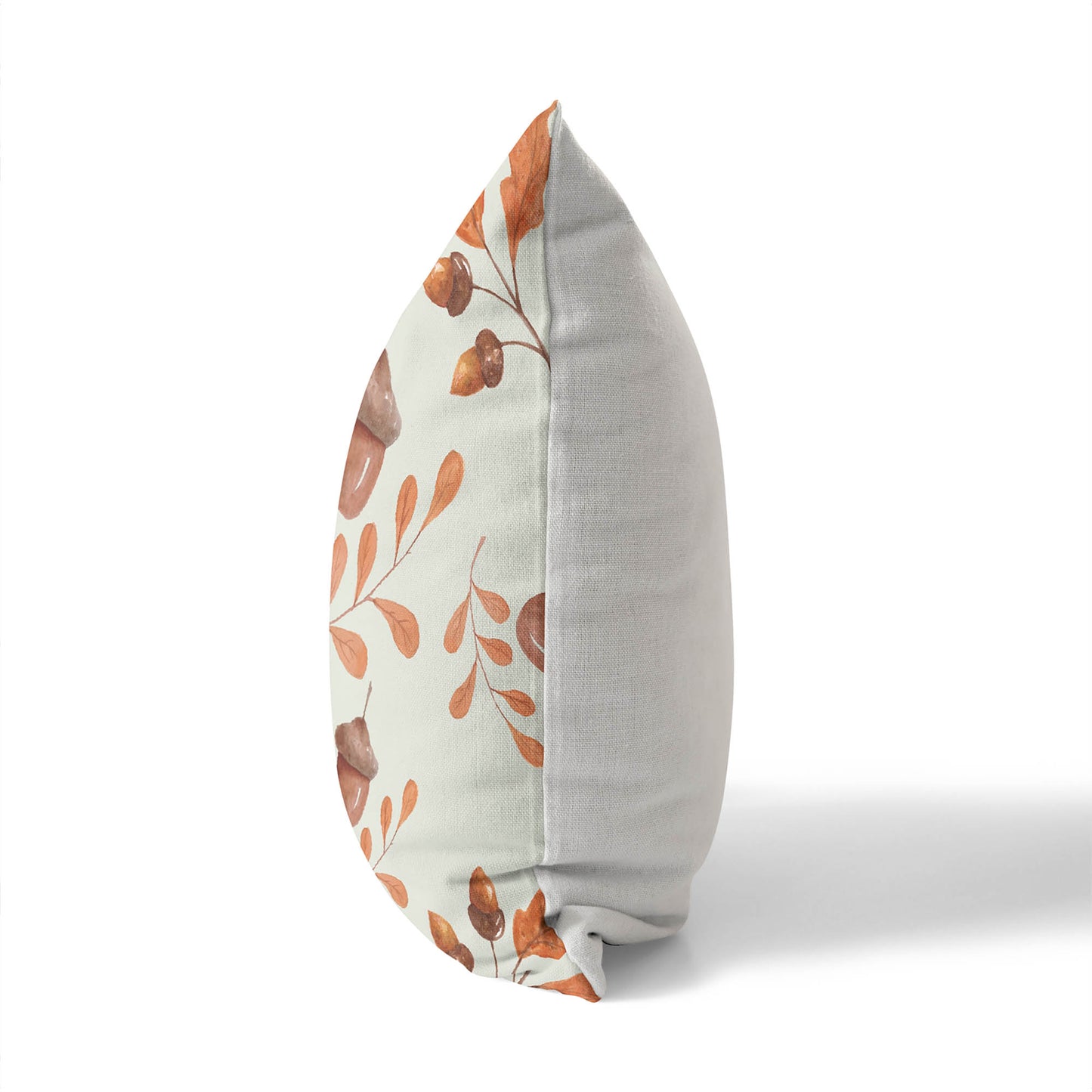 Acorn Flurry Decorative Seasonal Throw Pillow