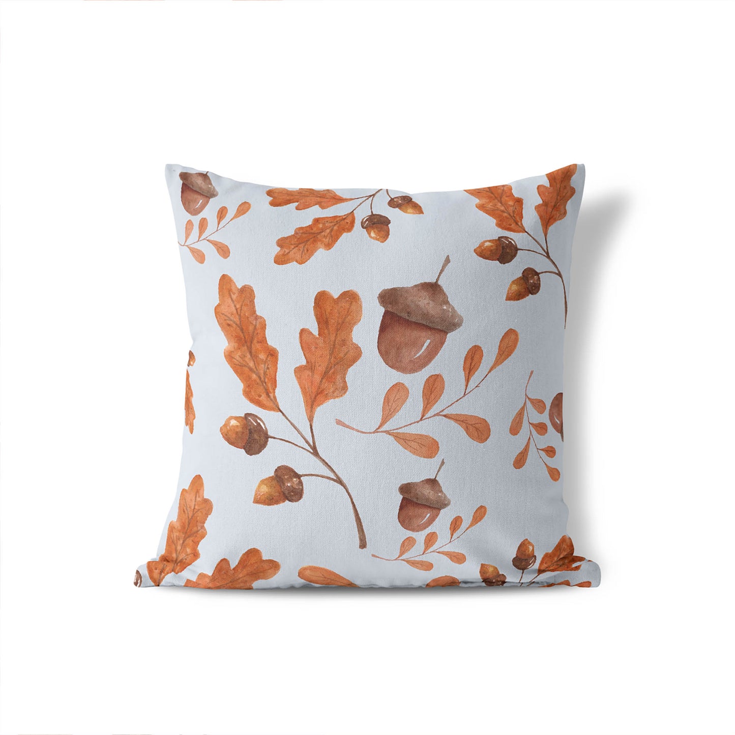 Acorn Flurry Decorative Seasonal Throw Pillow