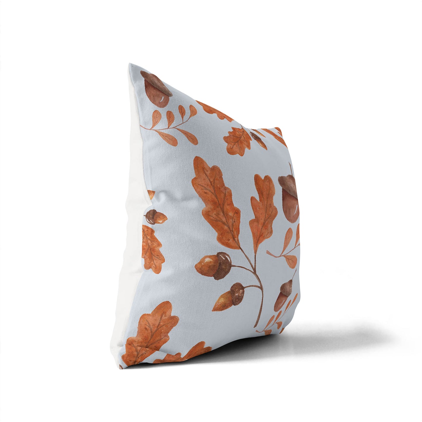 Acorn Flurry Decorative Seasonal Throw Pillow