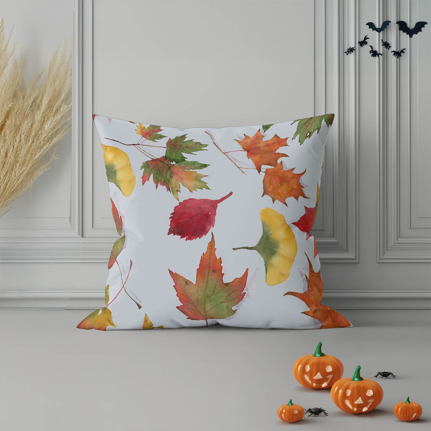 Fall Cleanup Decorative Seasonal Throw Pillow