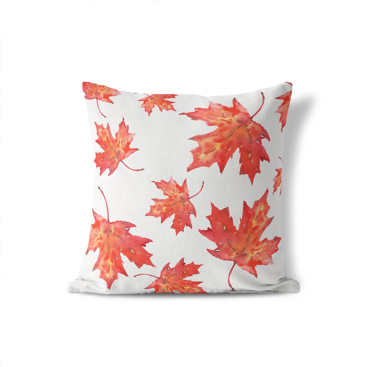 Fireleaf Pattern Decorative Seasonal Throw Pillow