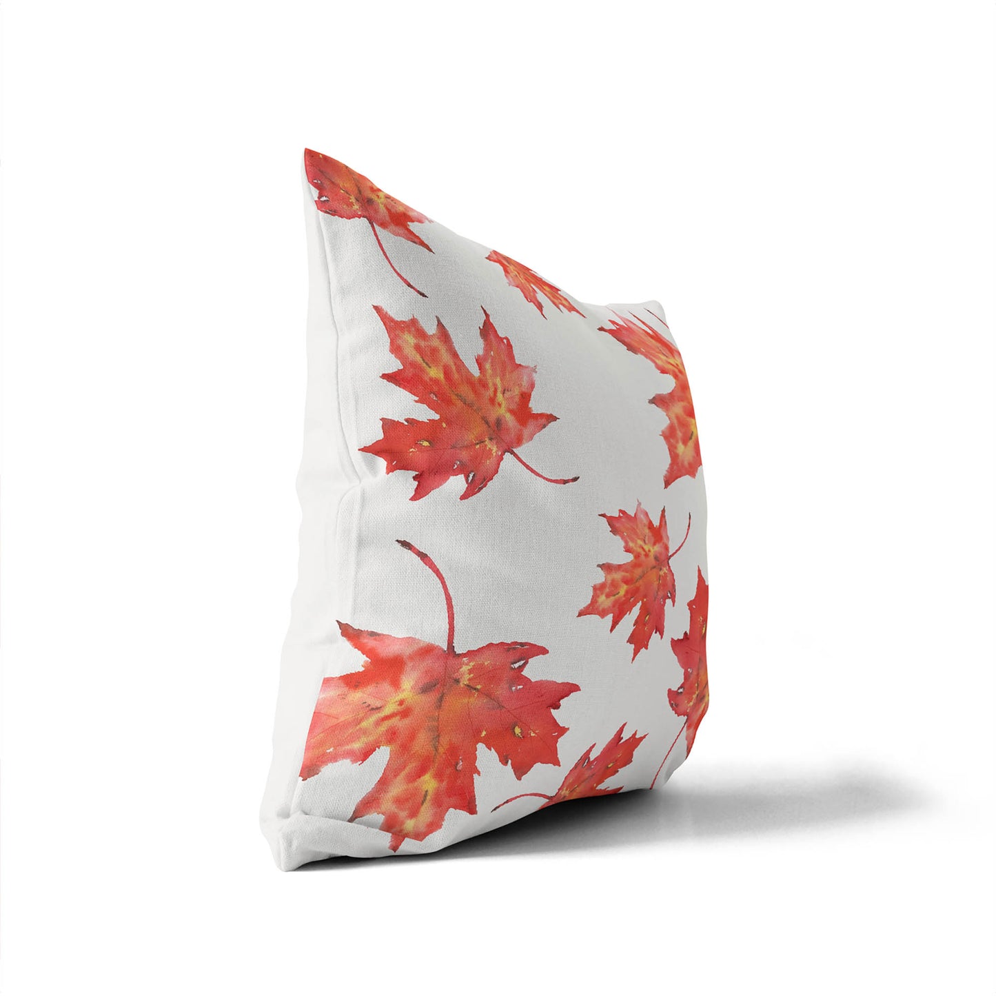 Fireleaf Pattern Decorative Seasonal Throw Pillow
