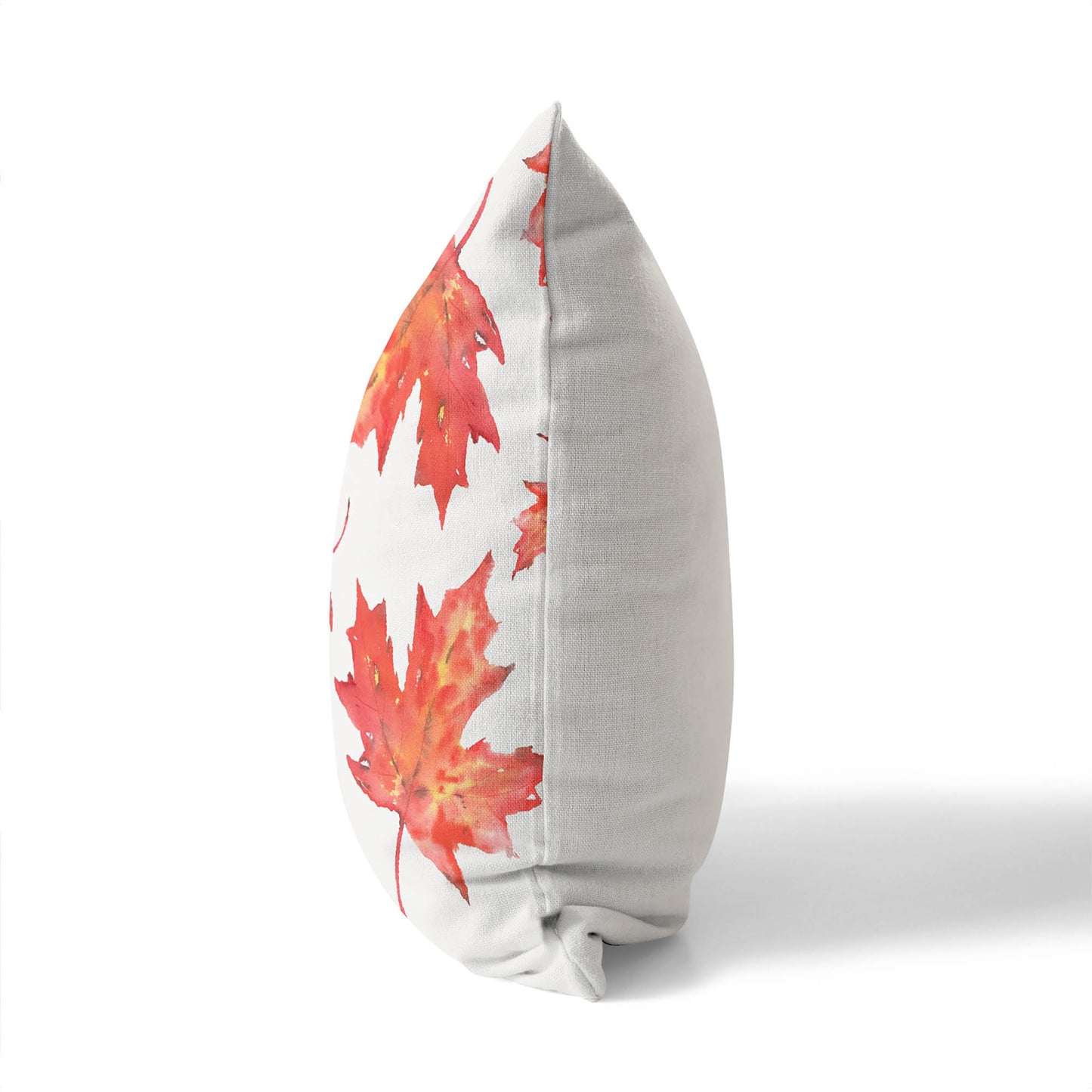 Fireleaf Pattern Decorative Seasonal Throw Pillow