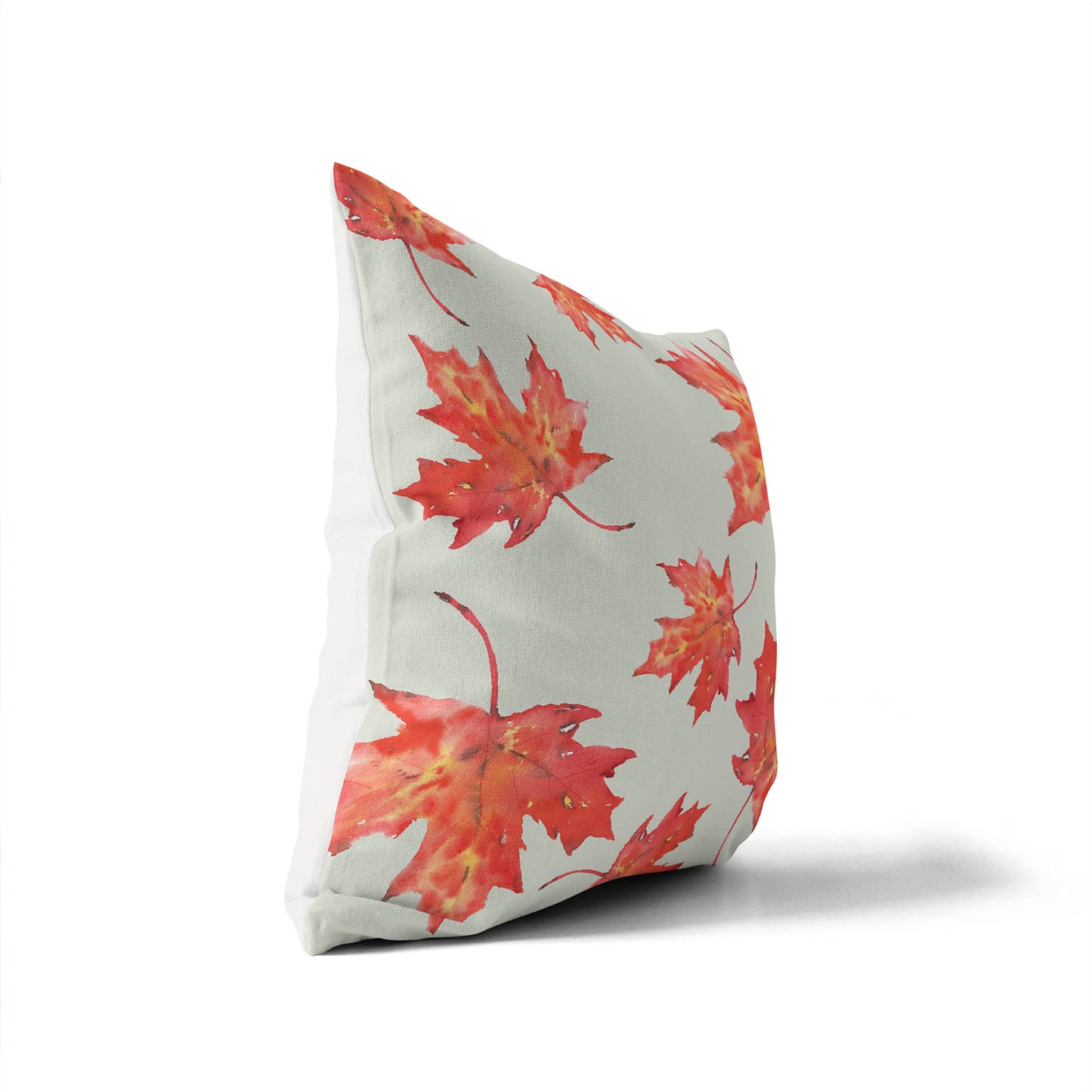 Fireleaf Pattern Decorative Seasonal Throw Pillow