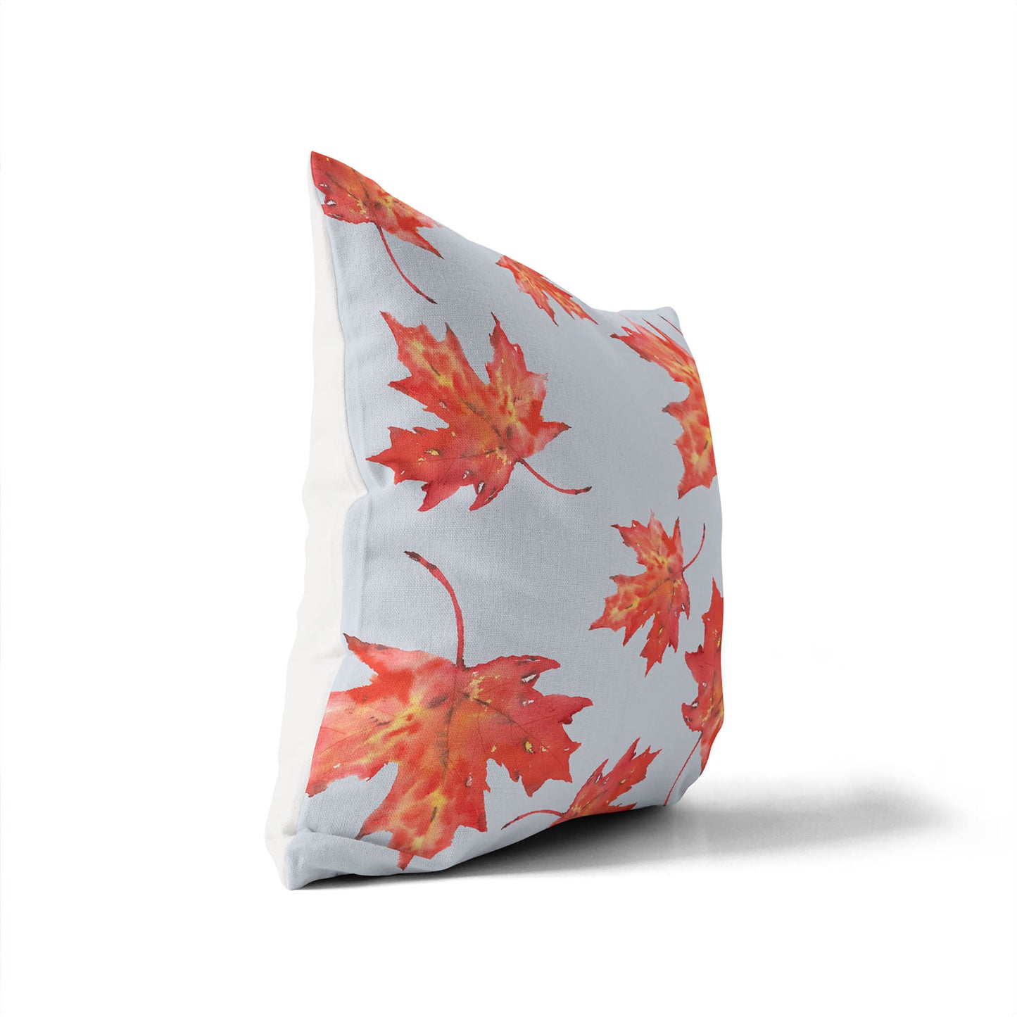 Fireleaf Pattern Decorative Seasonal Throw Pillow