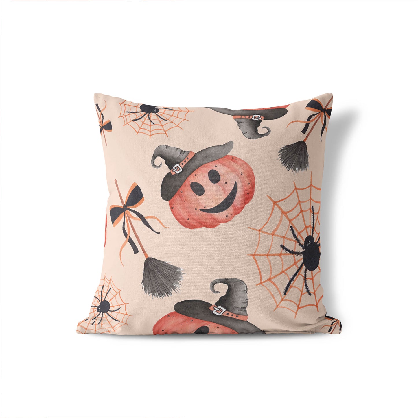 Happy Halloween Decorative Seasonal Throw Pillow