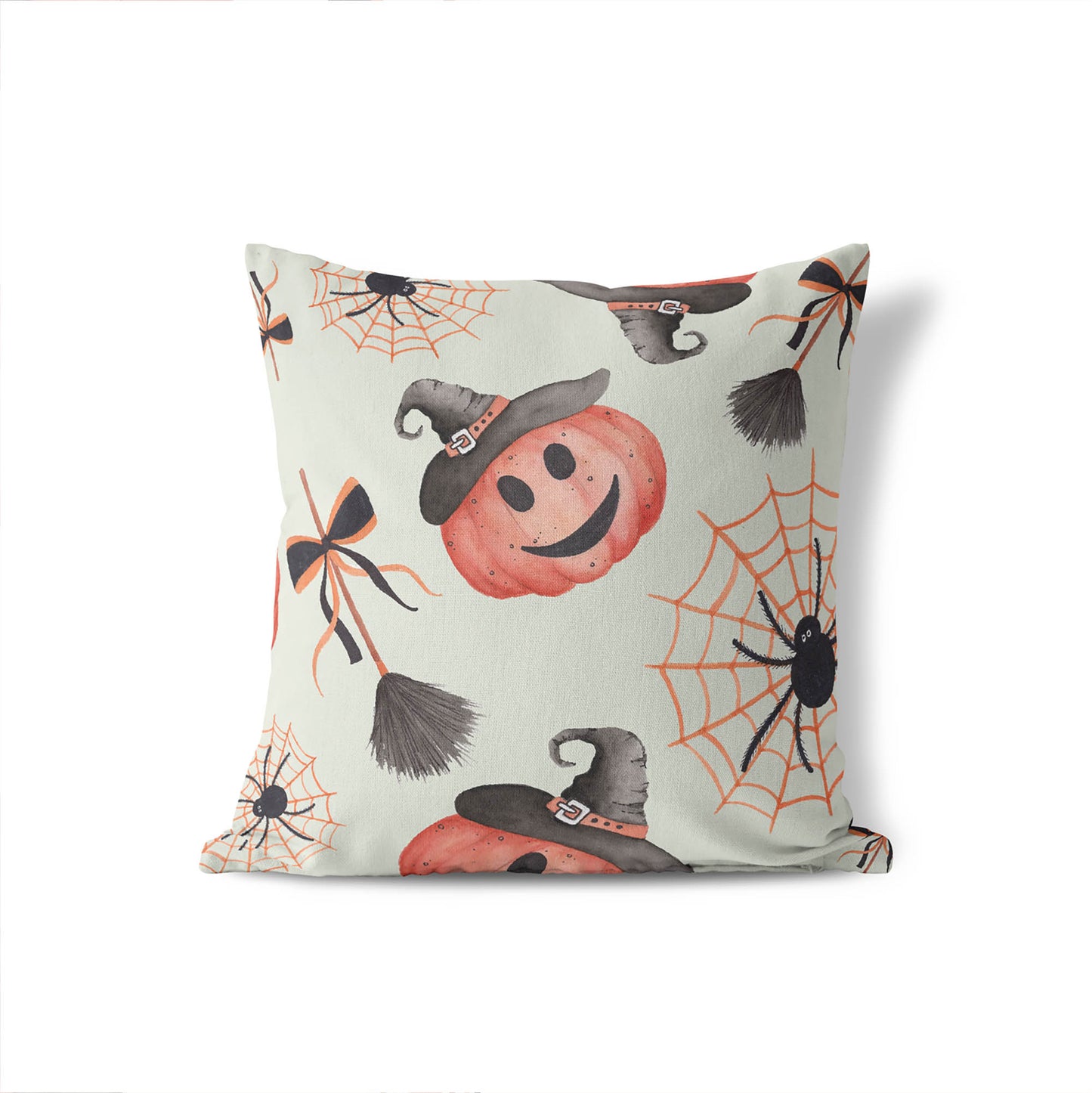 Happy Halloween Decorative Seasonal Throw Pillow