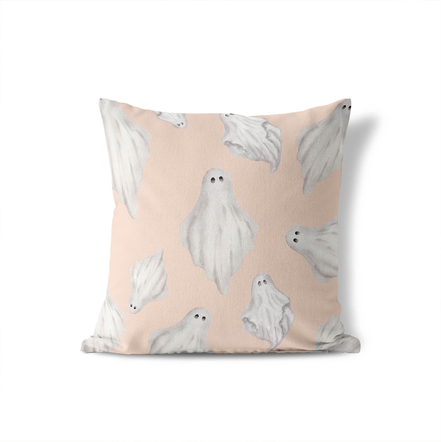 Spooky Ghosts Decorative Seasonal Throw Pillow