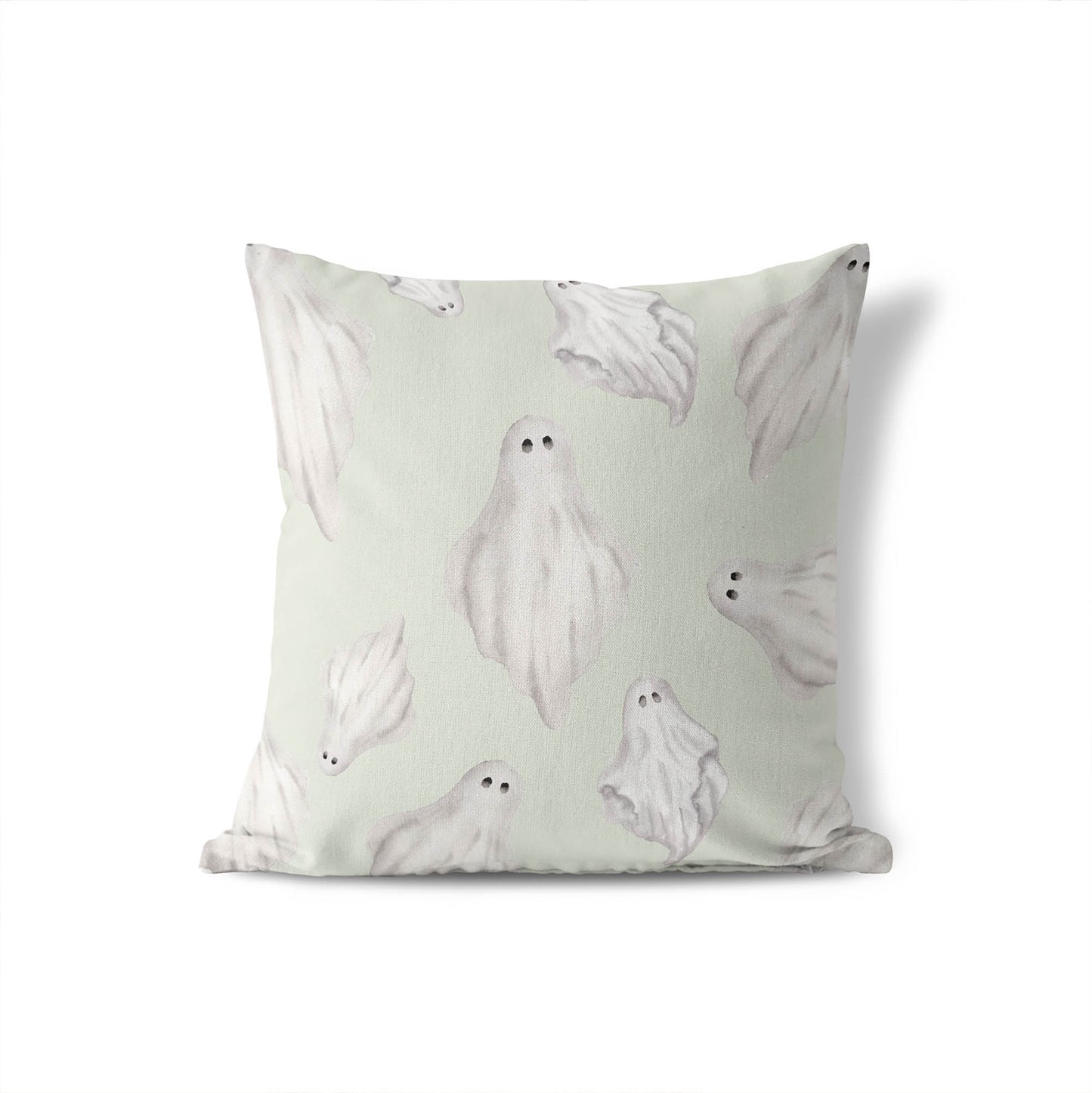 Spooky Ghosts Decorative Seasonal Throw Pillow