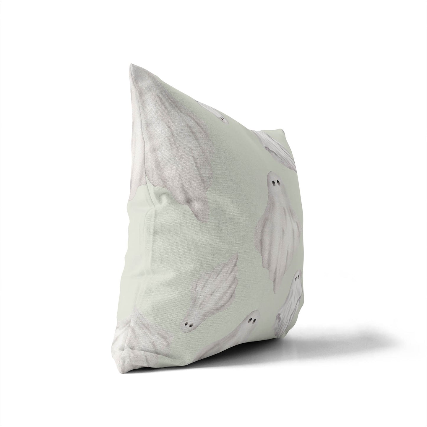 Spooky Ghosts Decorative Seasonal Throw Pillow