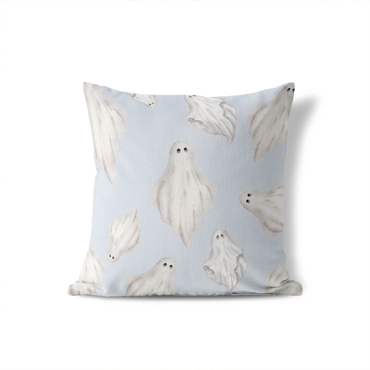 Spooky Ghosts Decorative Seasonal Throw Pillow