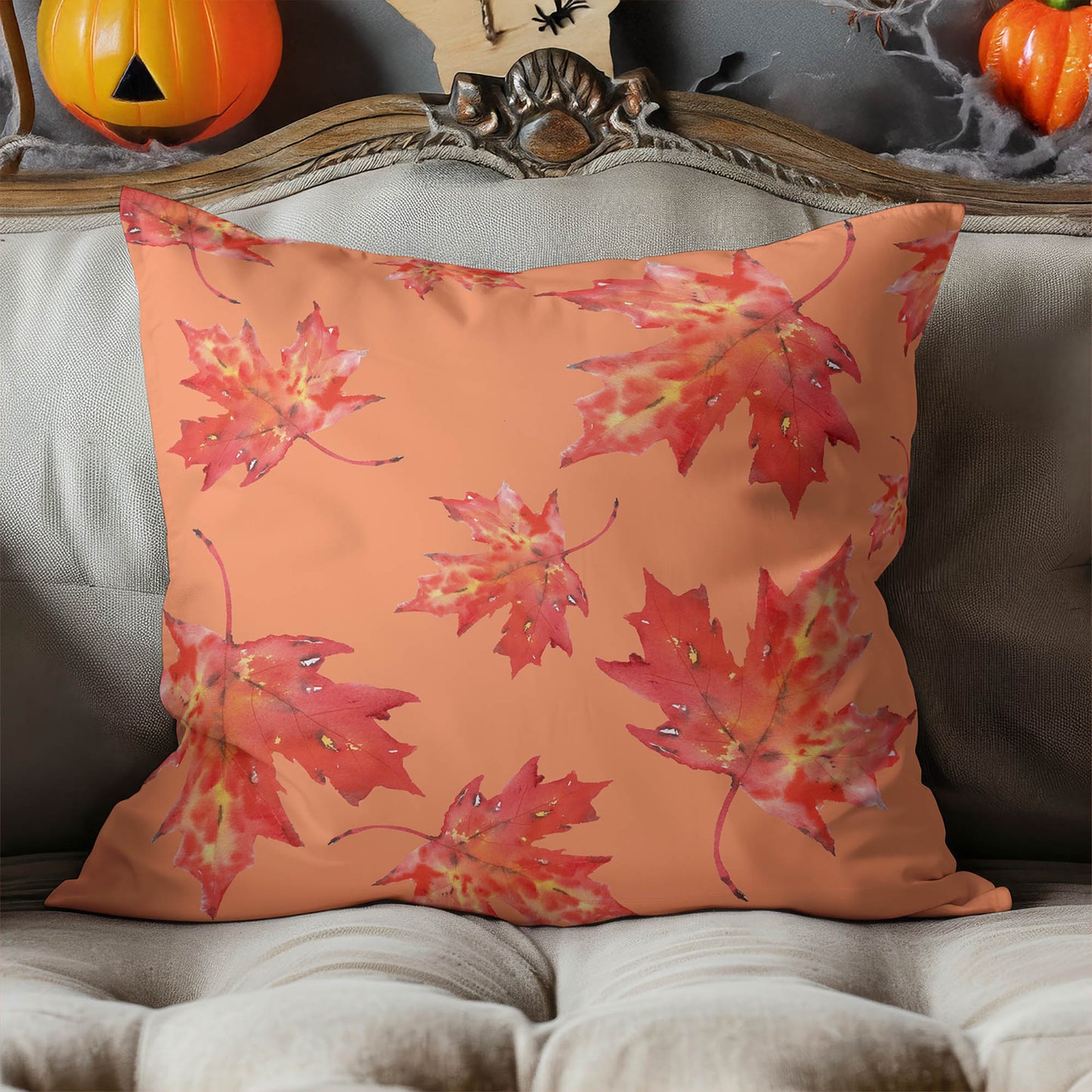 Fireleaf Decorative Seasonal Throw Pillow