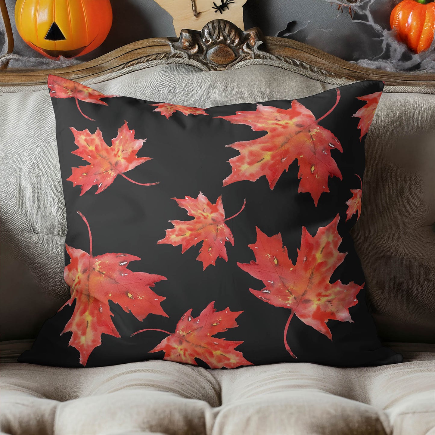 Fireleaf Decorative Seasonal Throw Pillow