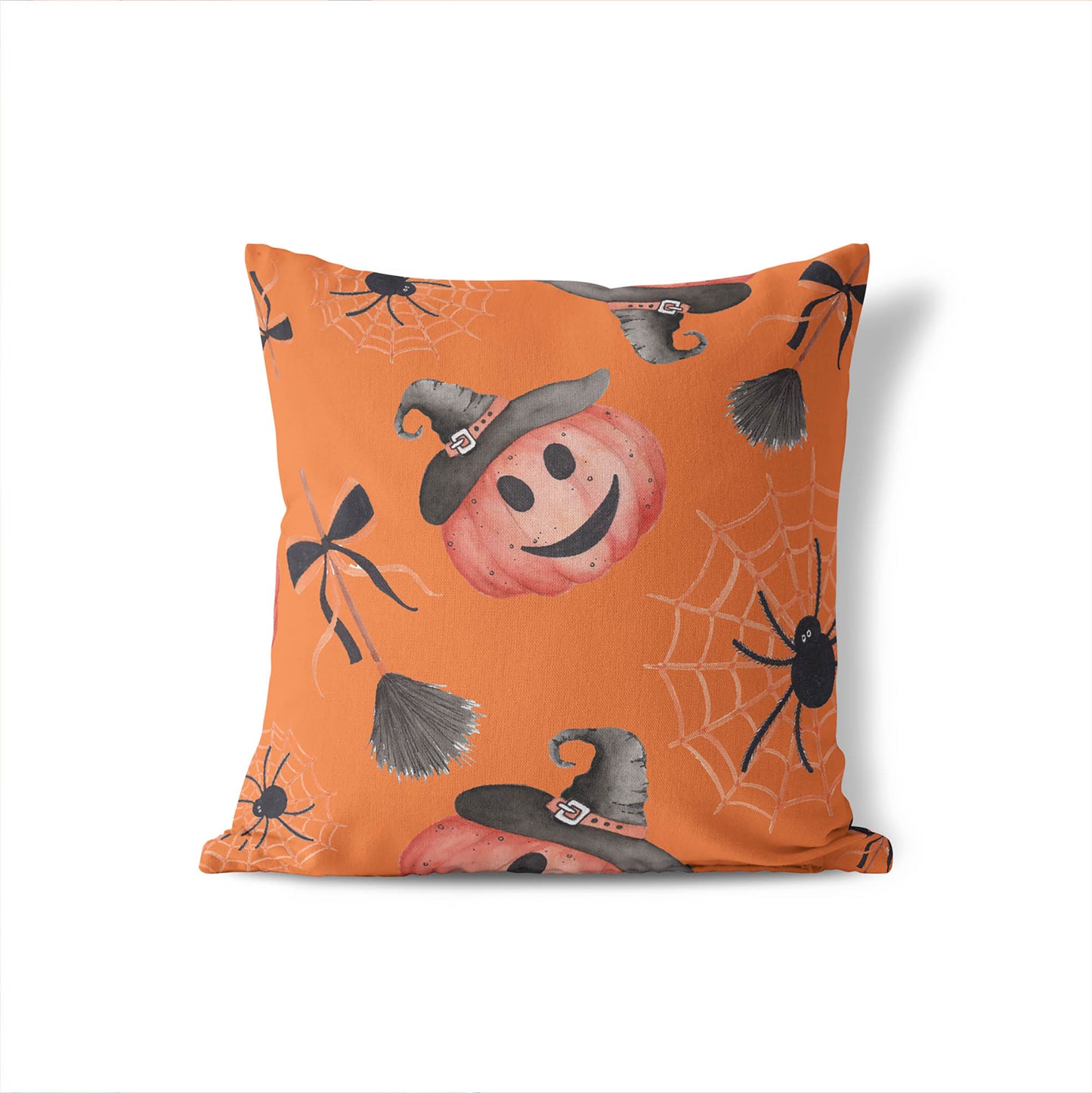 Happy Halloween Decorative Seasonal Throw Pillow
