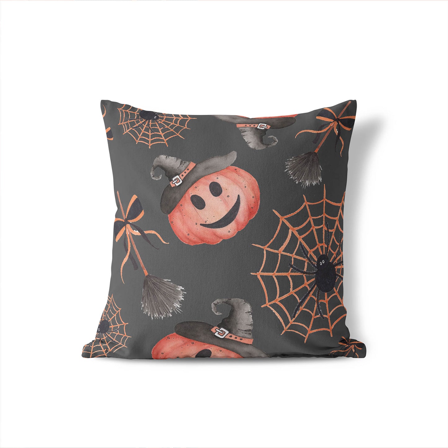 Happy Halloween Decorative Seasonal Throw Pillow