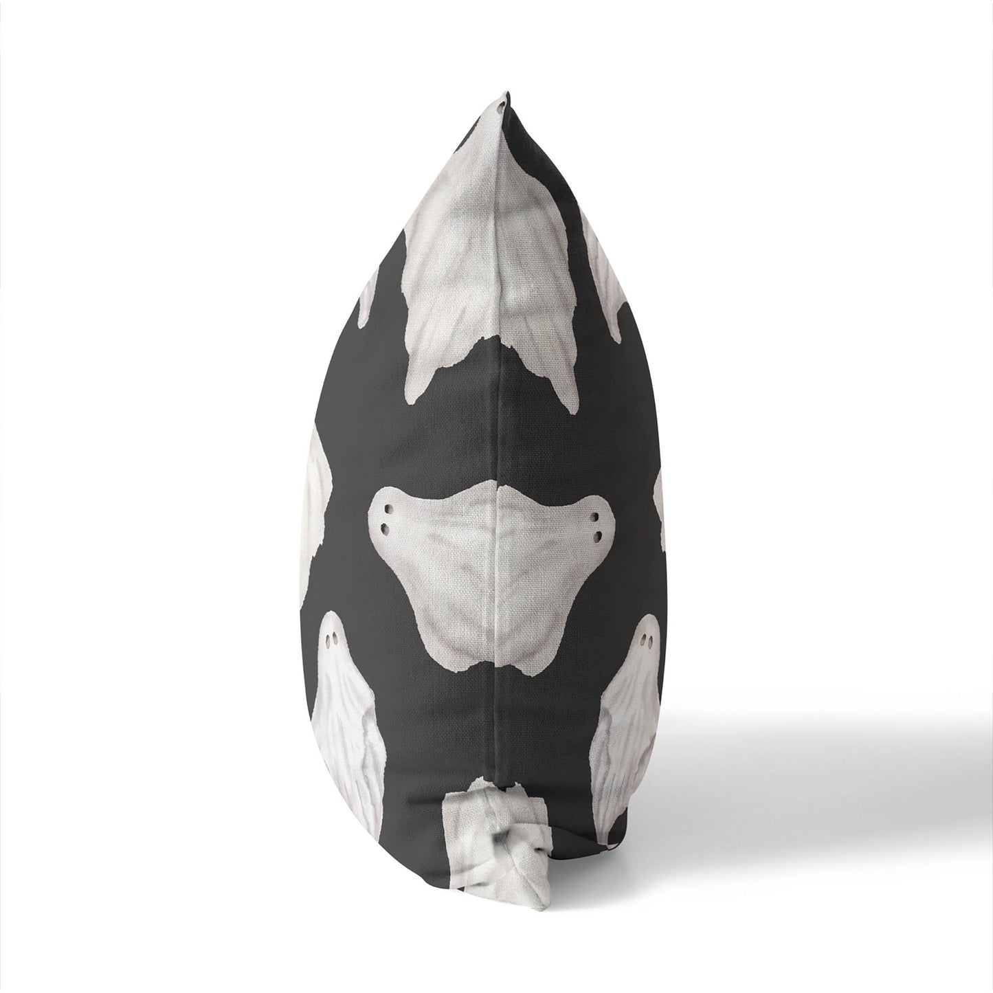 Spooky Ghost Decorative Seasonal Throw Pillow