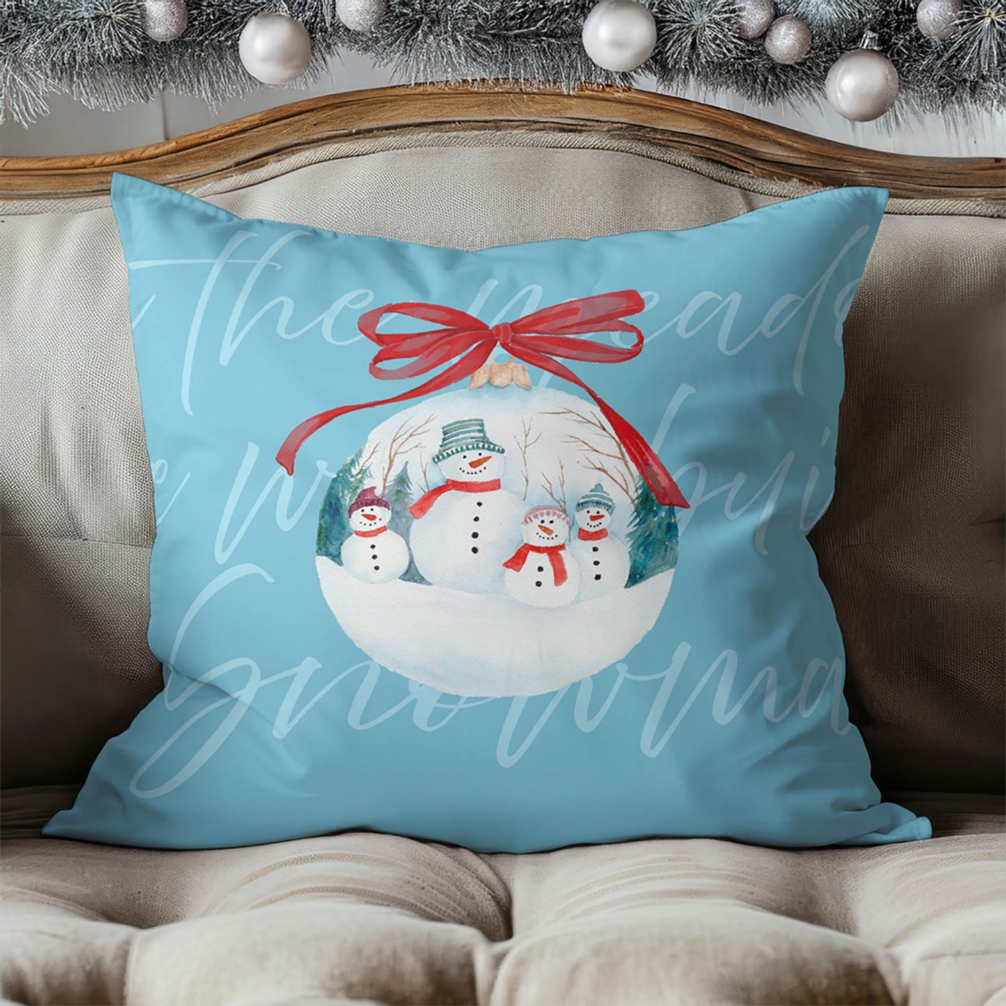 In the meadow Decorative Seasonal Throw Pillow