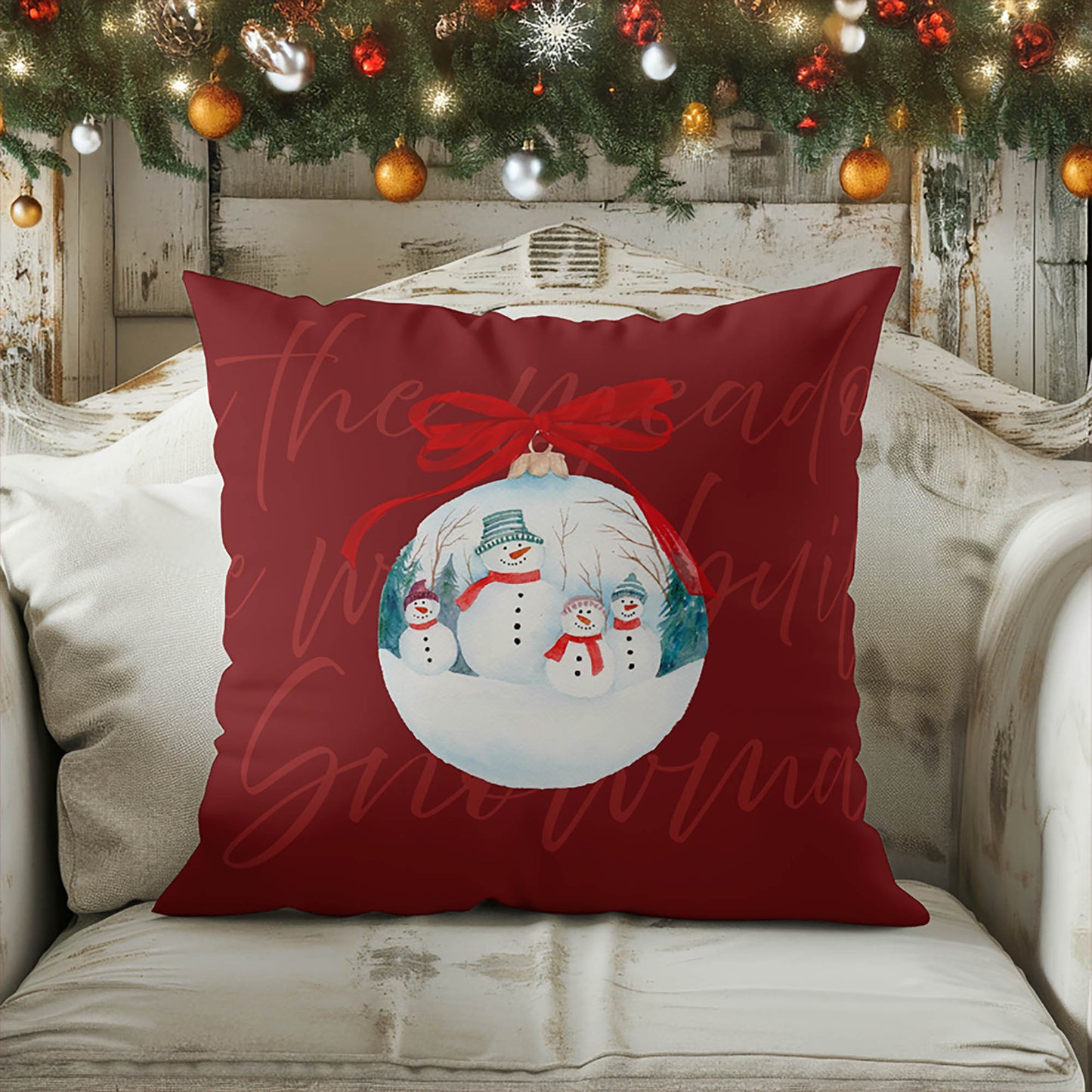 In the meadow Decorative Seasonal Throw Pillow