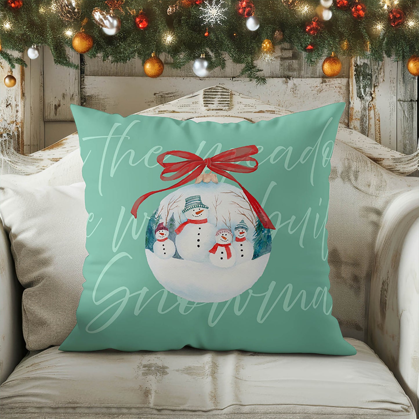 In the meadow Decorative Seasonal Throw Pillow