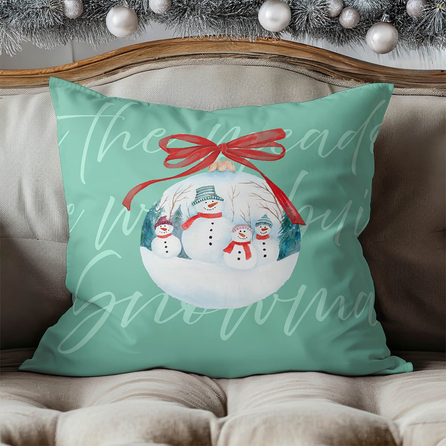 In the meadow Decorative Seasonal Throw Pillow