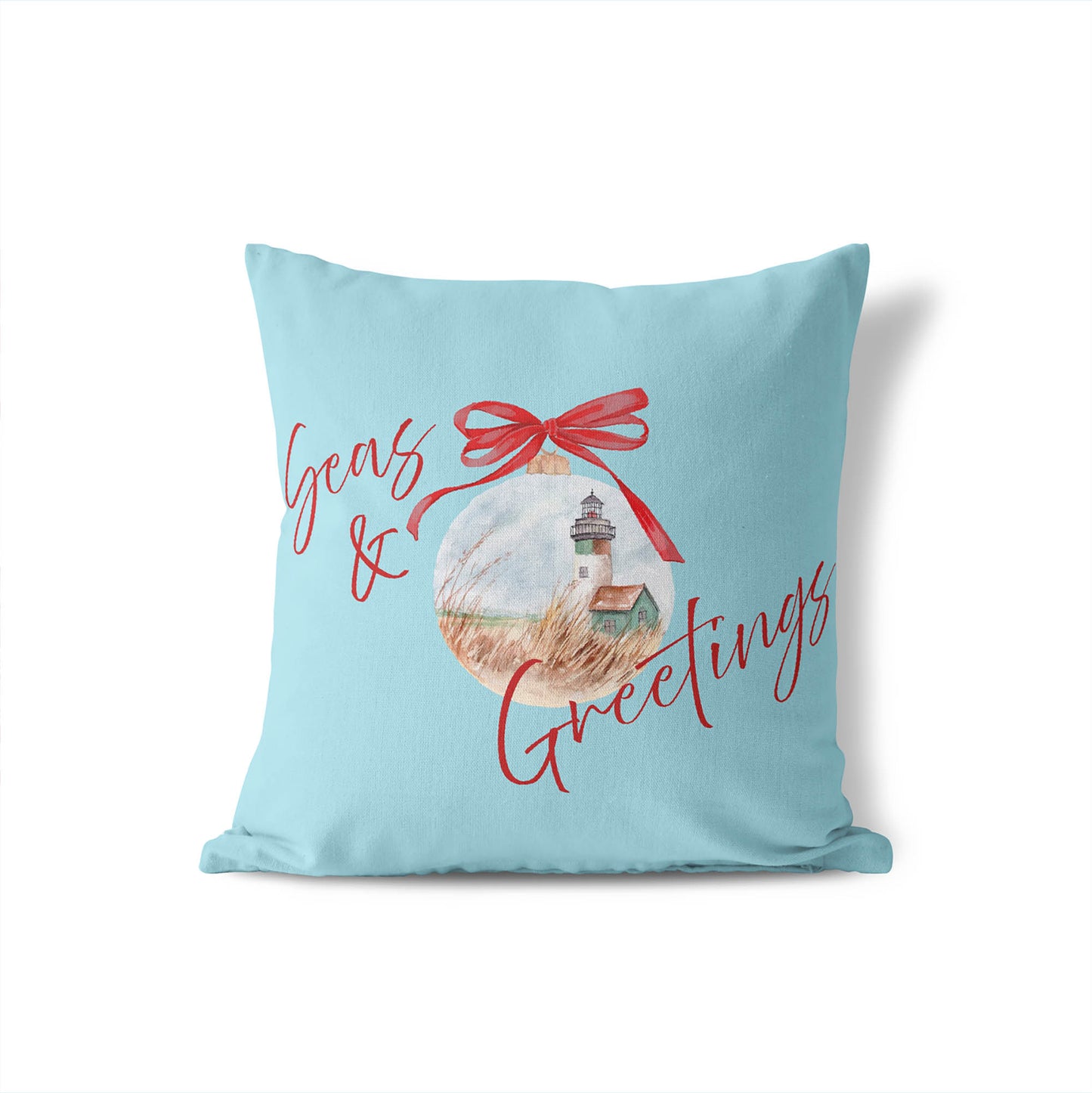 Seas & Greeting Decorative Seasonal Throw Pillow