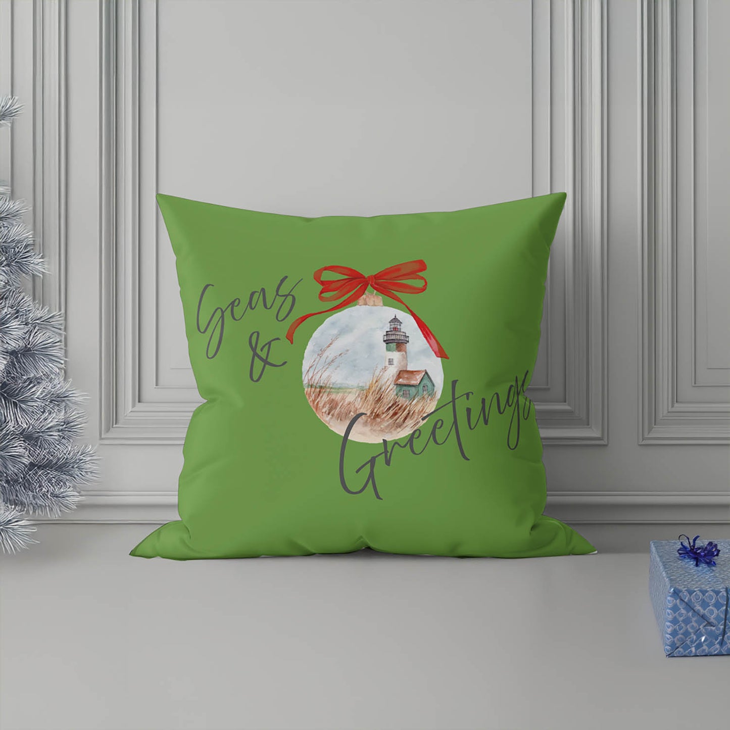 Seas & Greeting Decorative Seasonal Throw Pillow