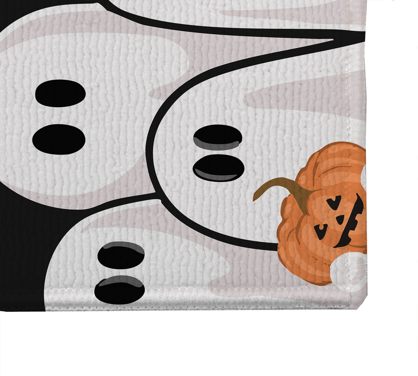 Ghosts & Pumpkins Welcome Outdoor Door Mat