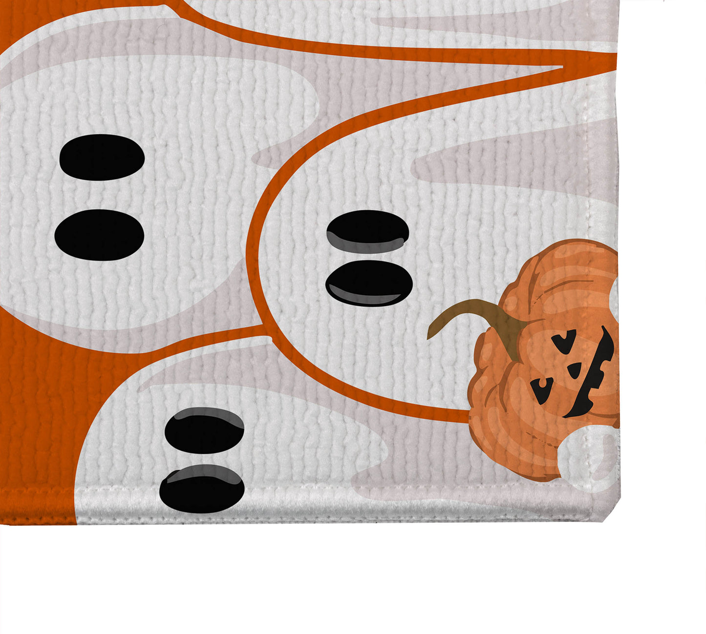 Ghosts & Pumpkins Welcome Outdoor Door Mat