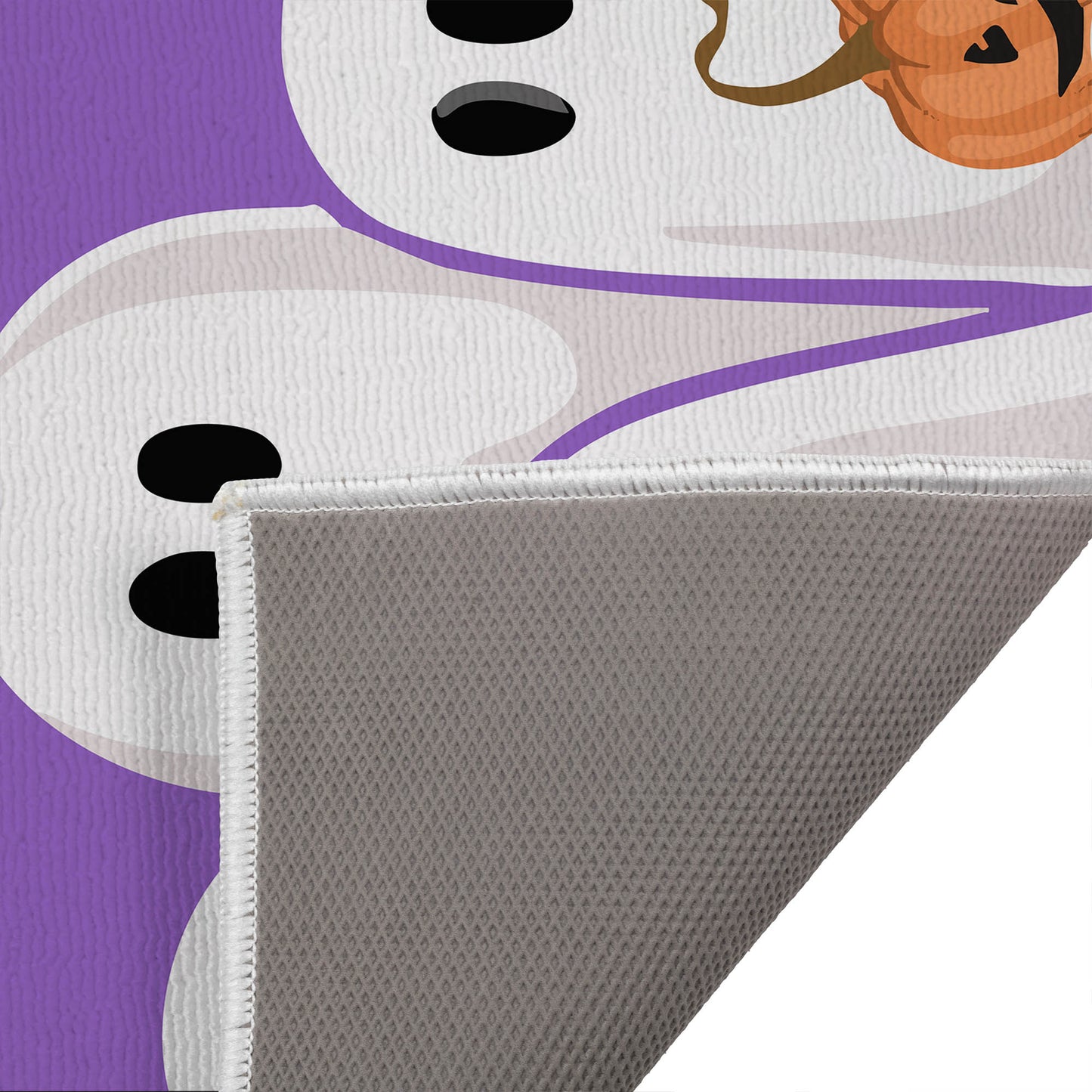 Ghosts & Pumpkins Welcome Outdoor Door Mat