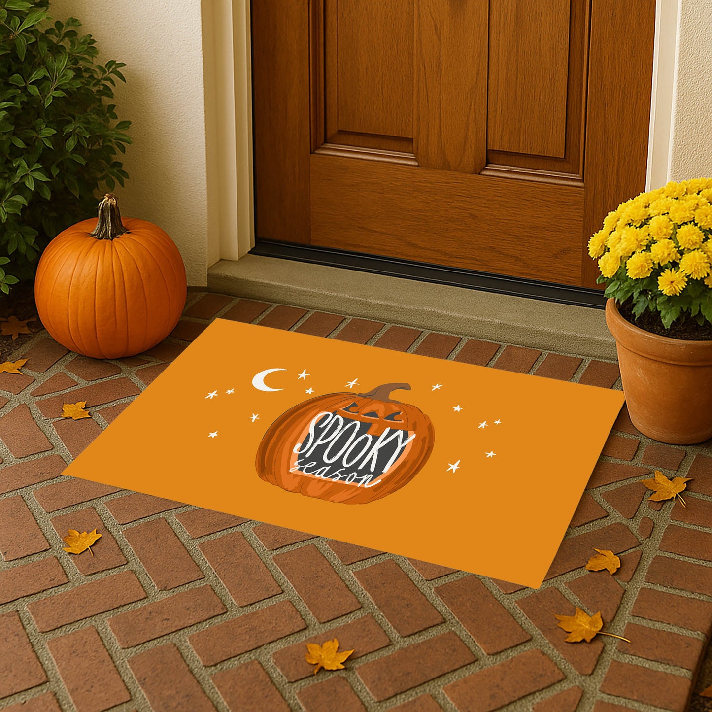 Spooky Season Outdoor Door Mat