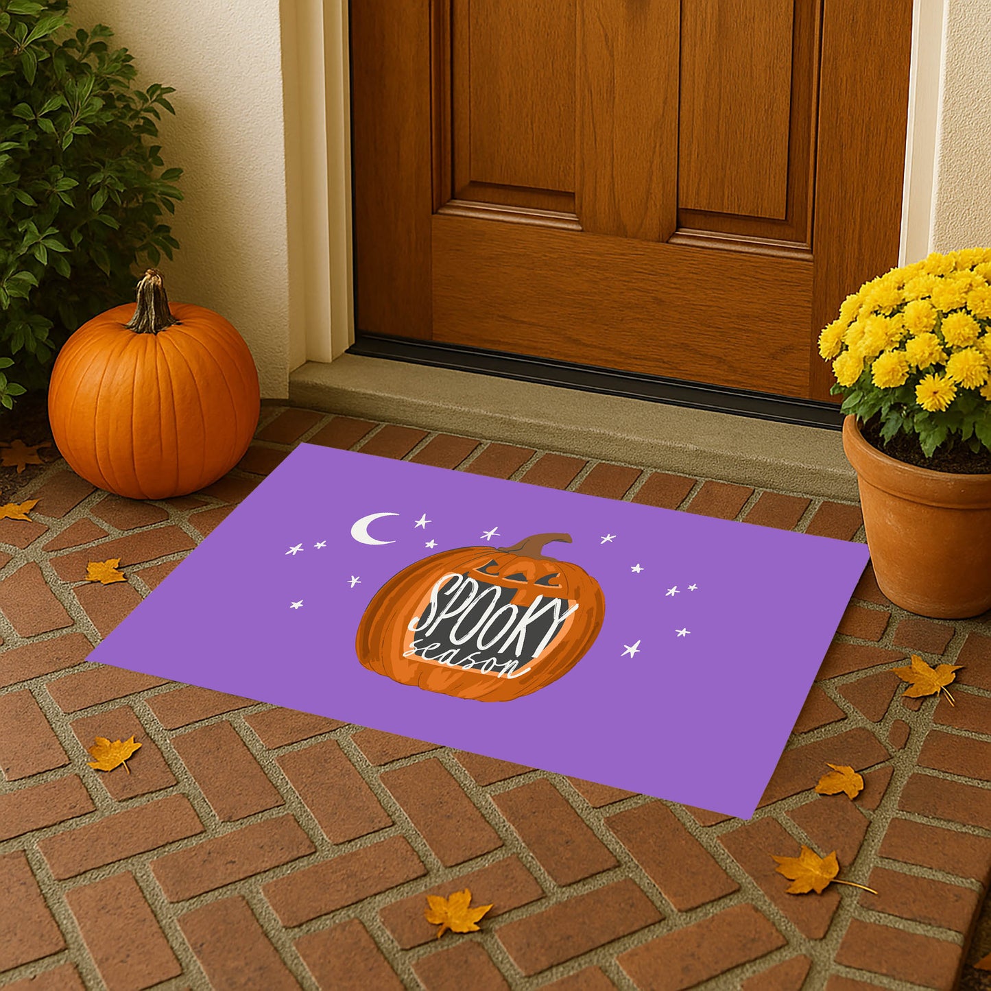 Spooky Season Outdoor Door Mat