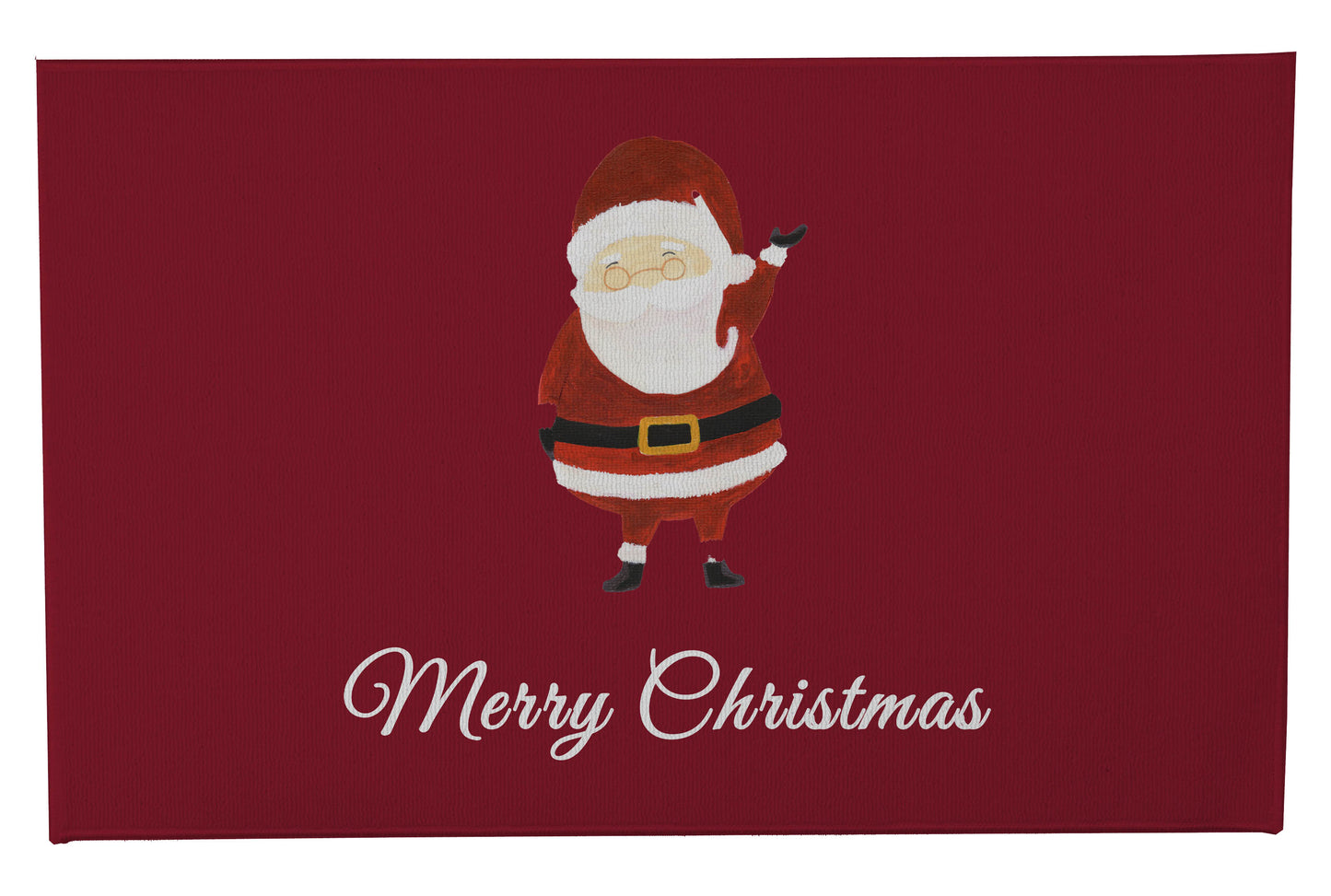 Merry Christmas Santa Outdoor Door Mat