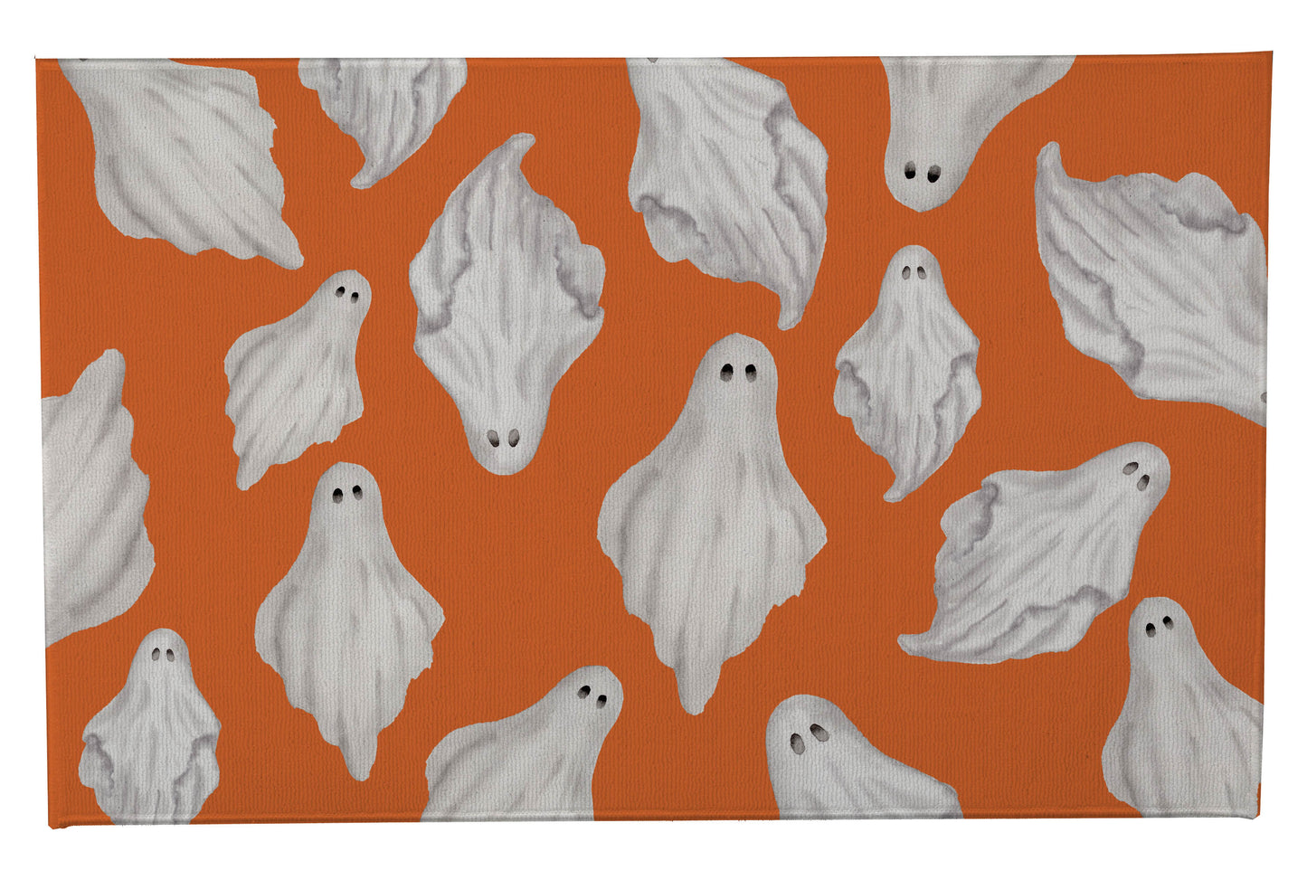 Spooky Ghost Outdoor Door Mat