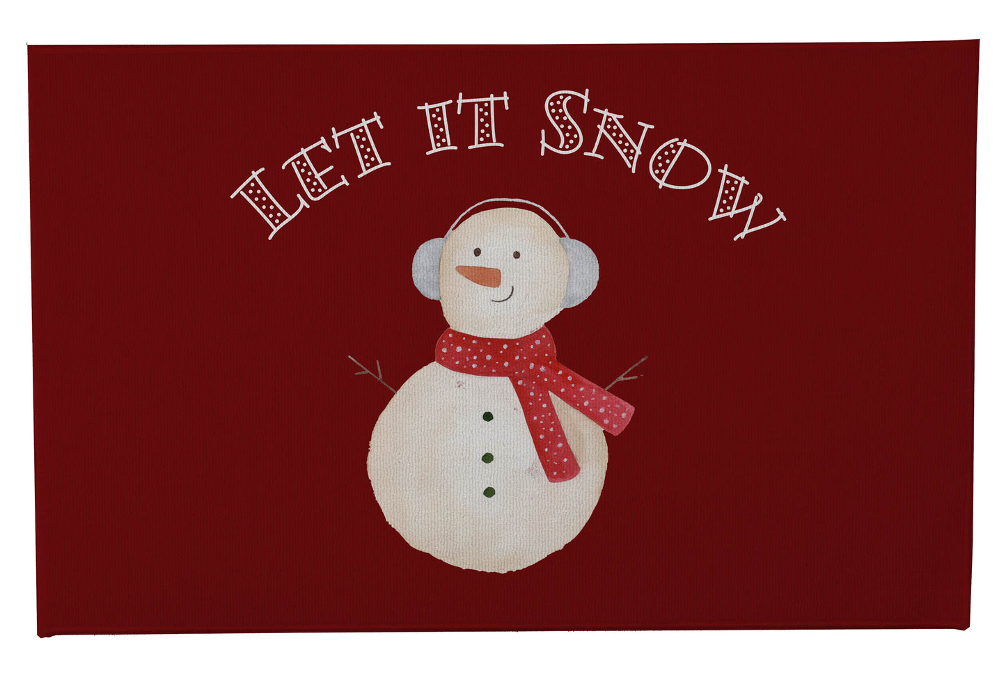 Let it Snow Outdoor Door Mat