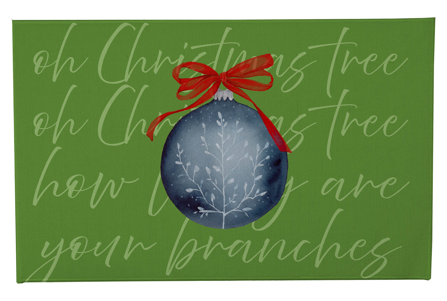Oh Christmas Tree Outdoor Door Mat