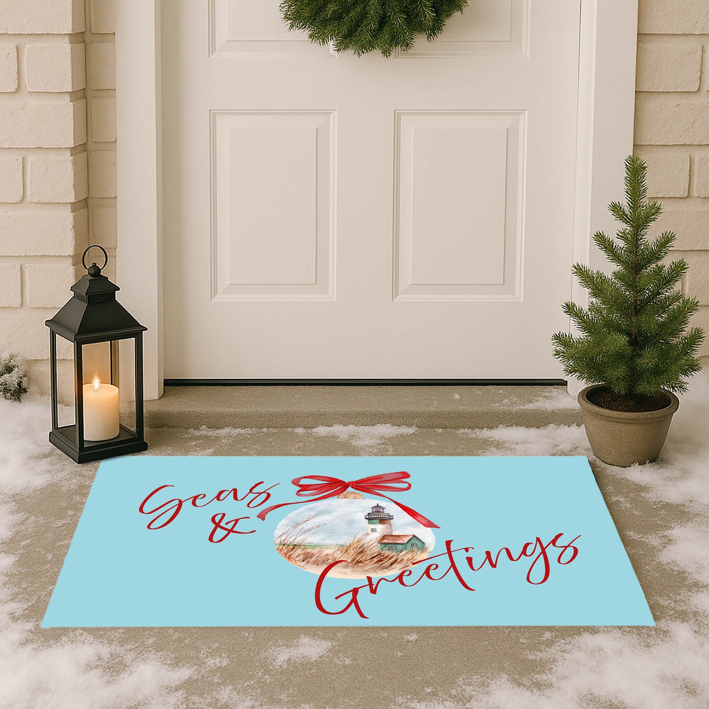 Seas & Greeting Outdoor Door Mat