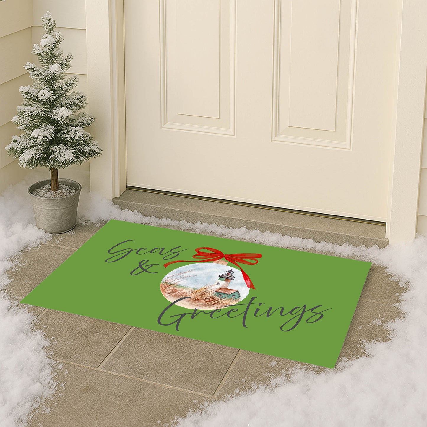 Seas & Greeting Outdoor Door Mat