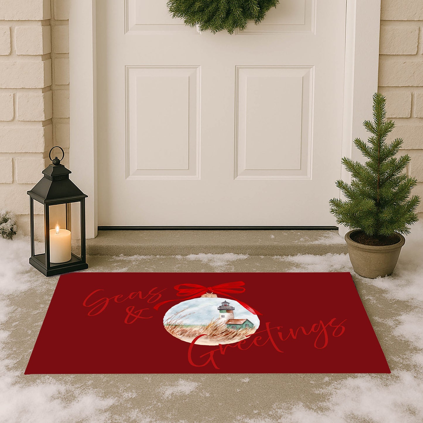 Seas & Greeting Outdoor Door Mat
