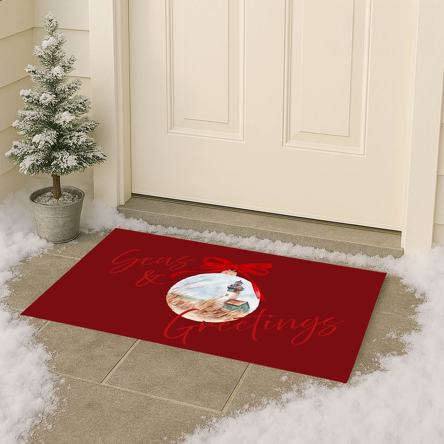 Seas & Greeting Outdoor Door Mat
