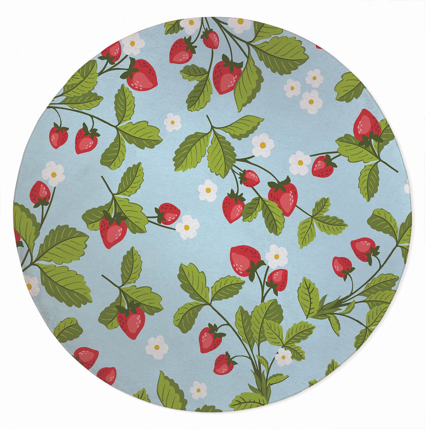 Strawberries Outdoor Rug By Christopher's Corner