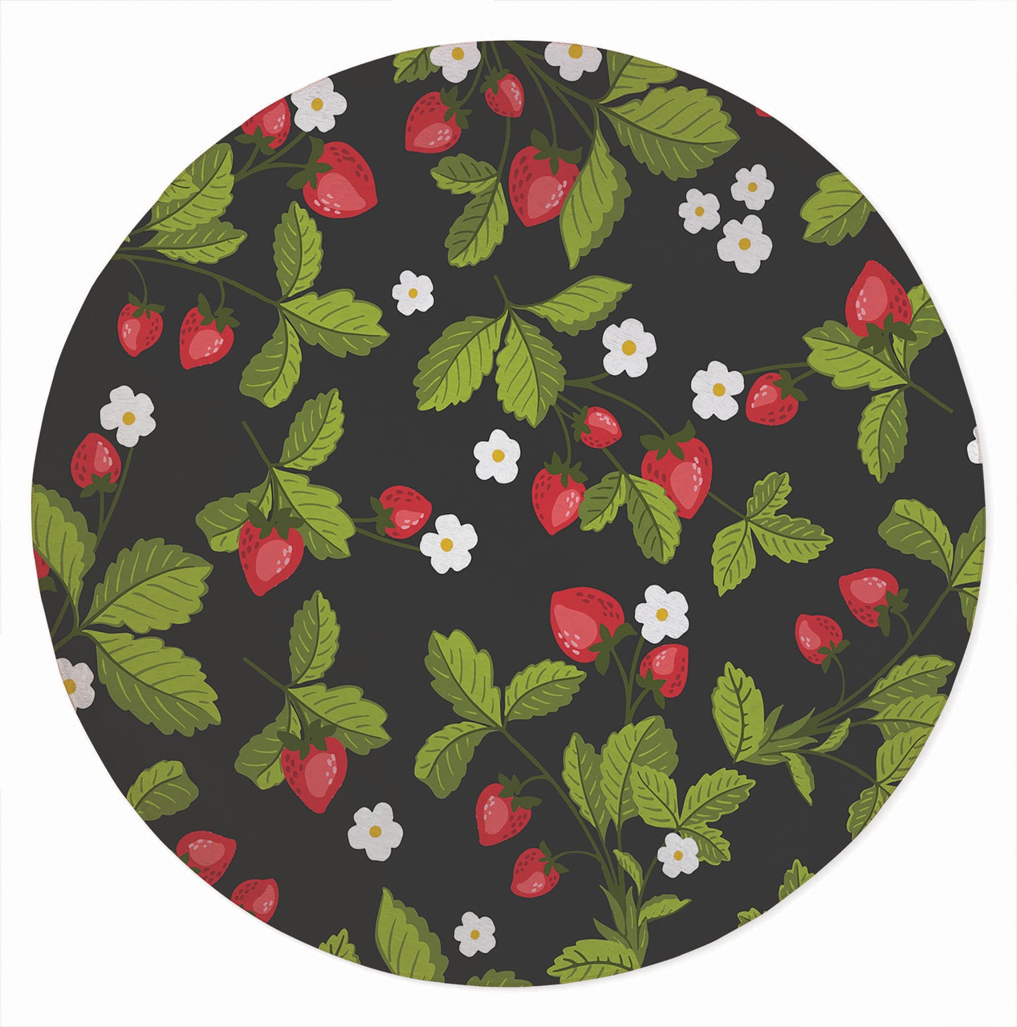 Strawberries Outdoor Rug By Christopher's Corner