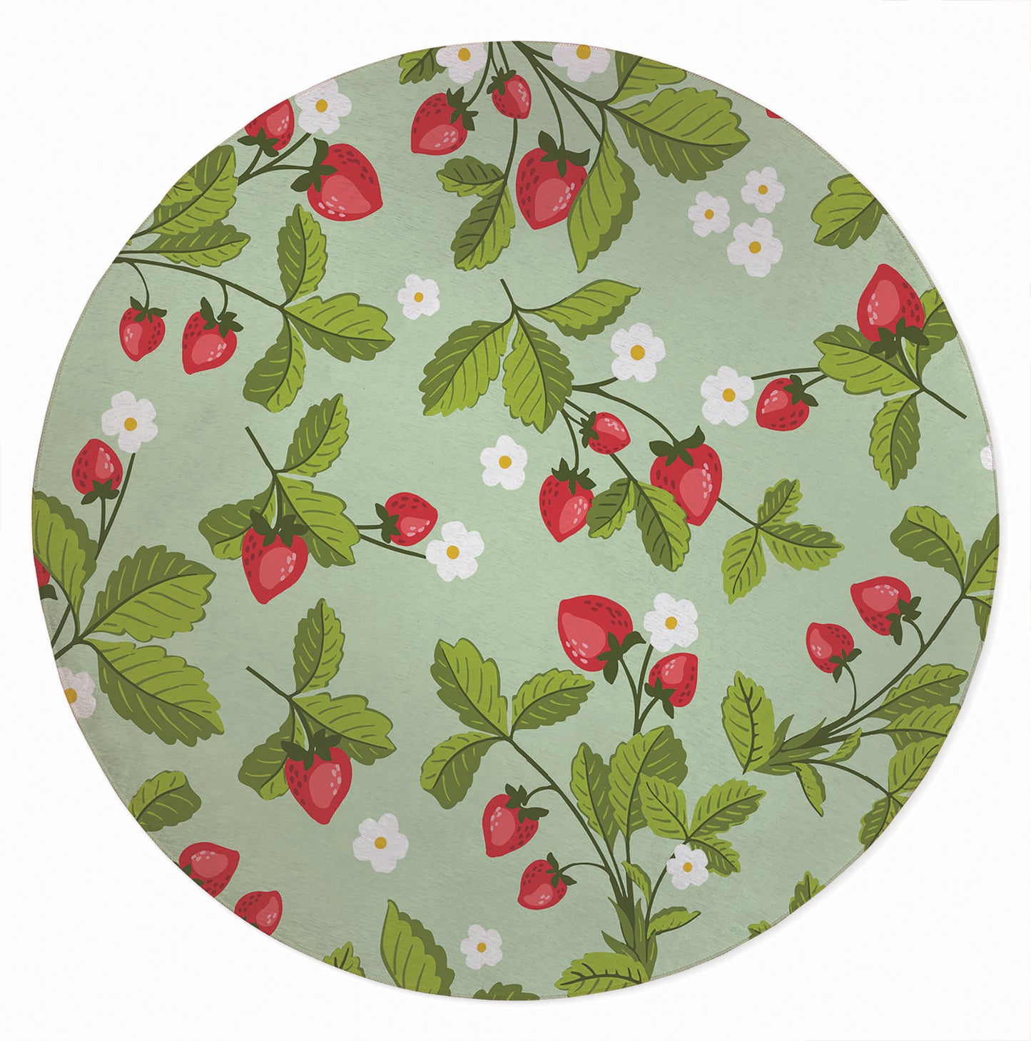 Strawberries Outdoor Rug By Christopher's Corner