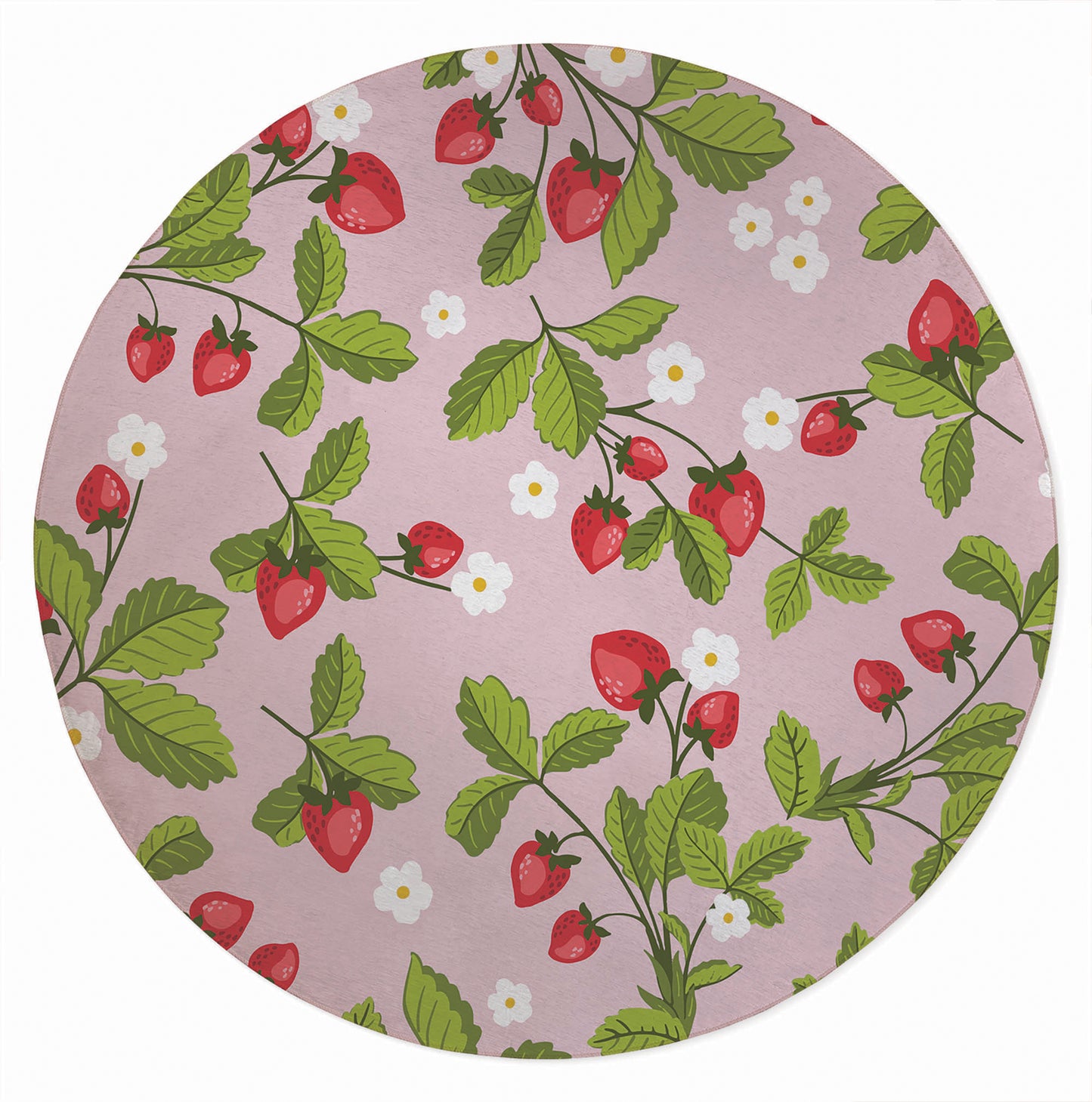 Strawberries Outdoor Rug By Christopher's Corner