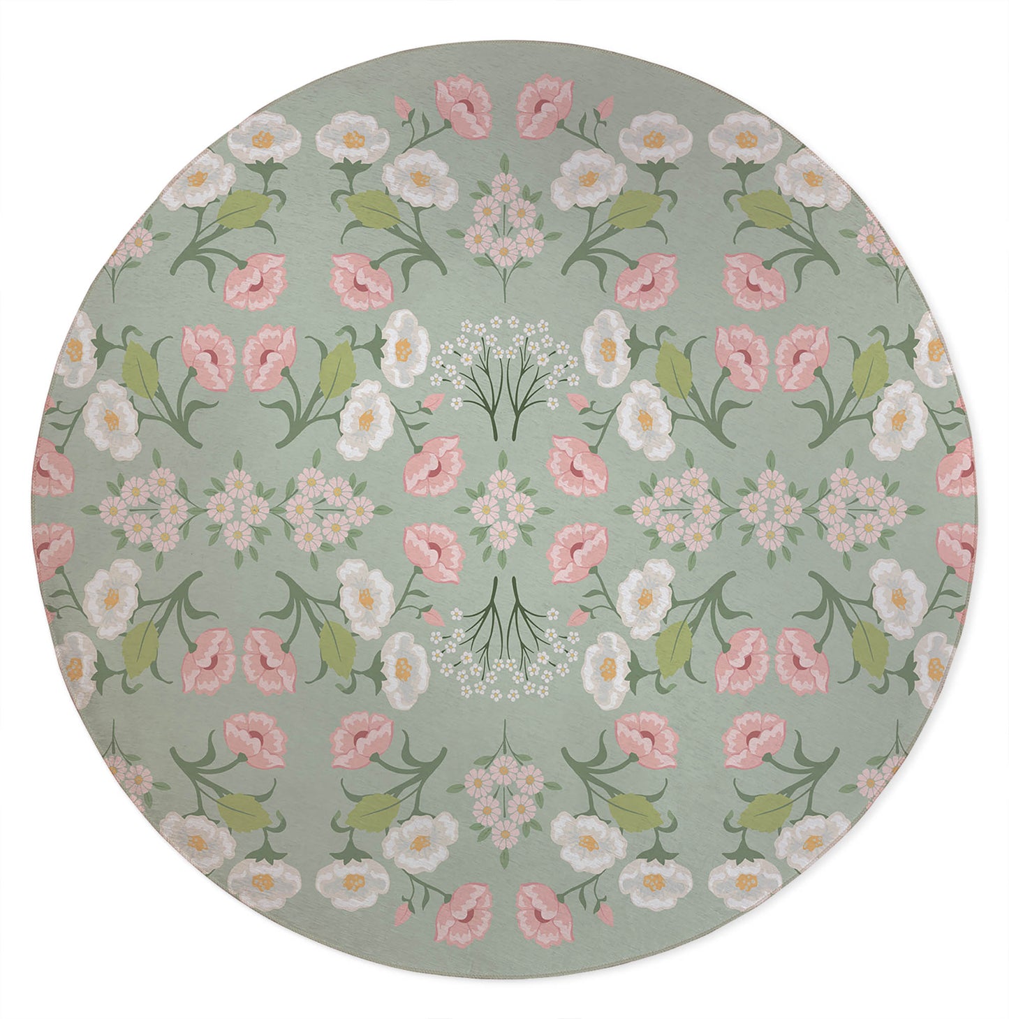 May flowers Outdoor Rug By Christopher's Corner